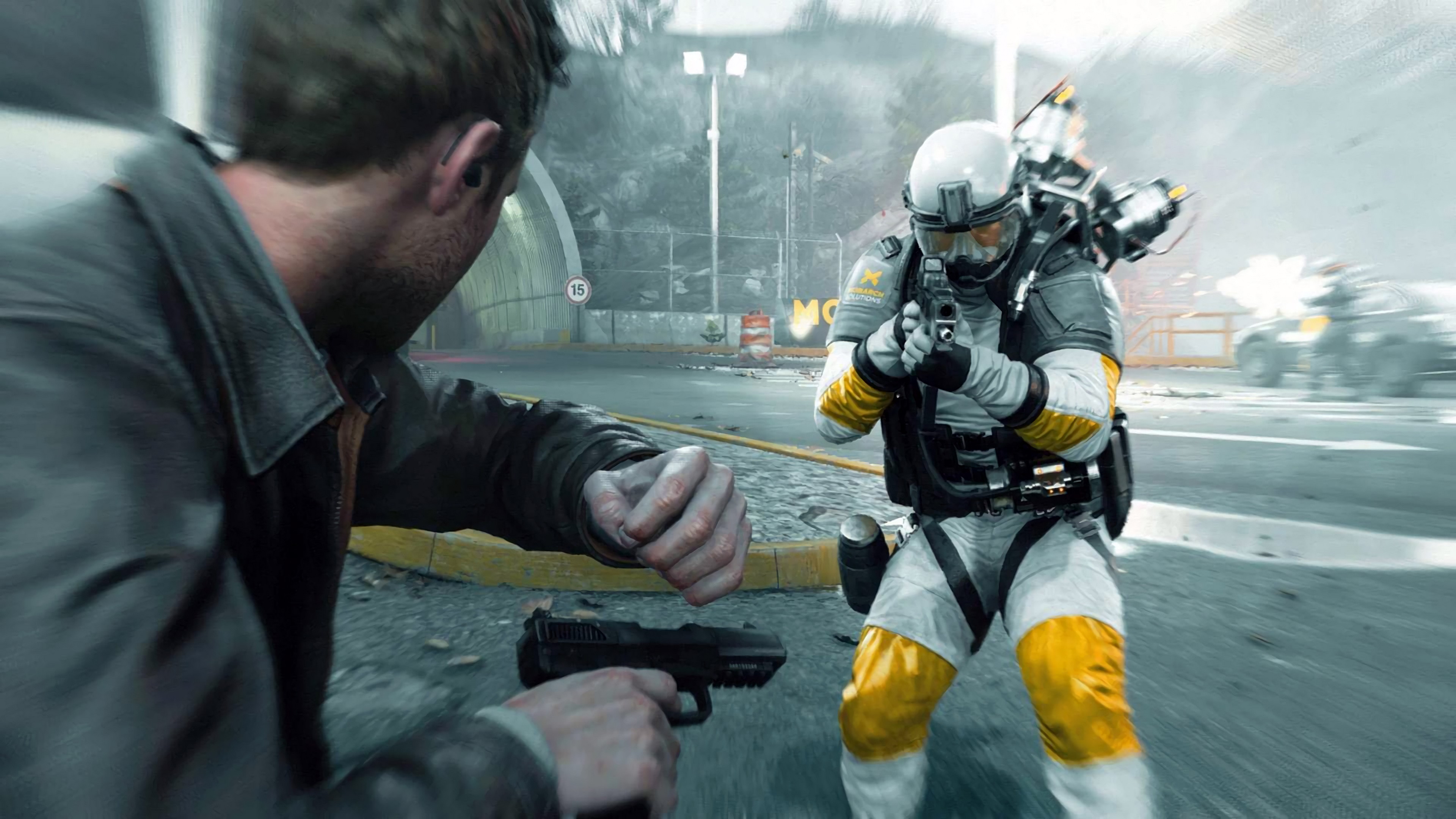 763045 Hintergrundbild herunterladen computerspiele, quantum break - Bildschirmschoner und Bilder kostenlos