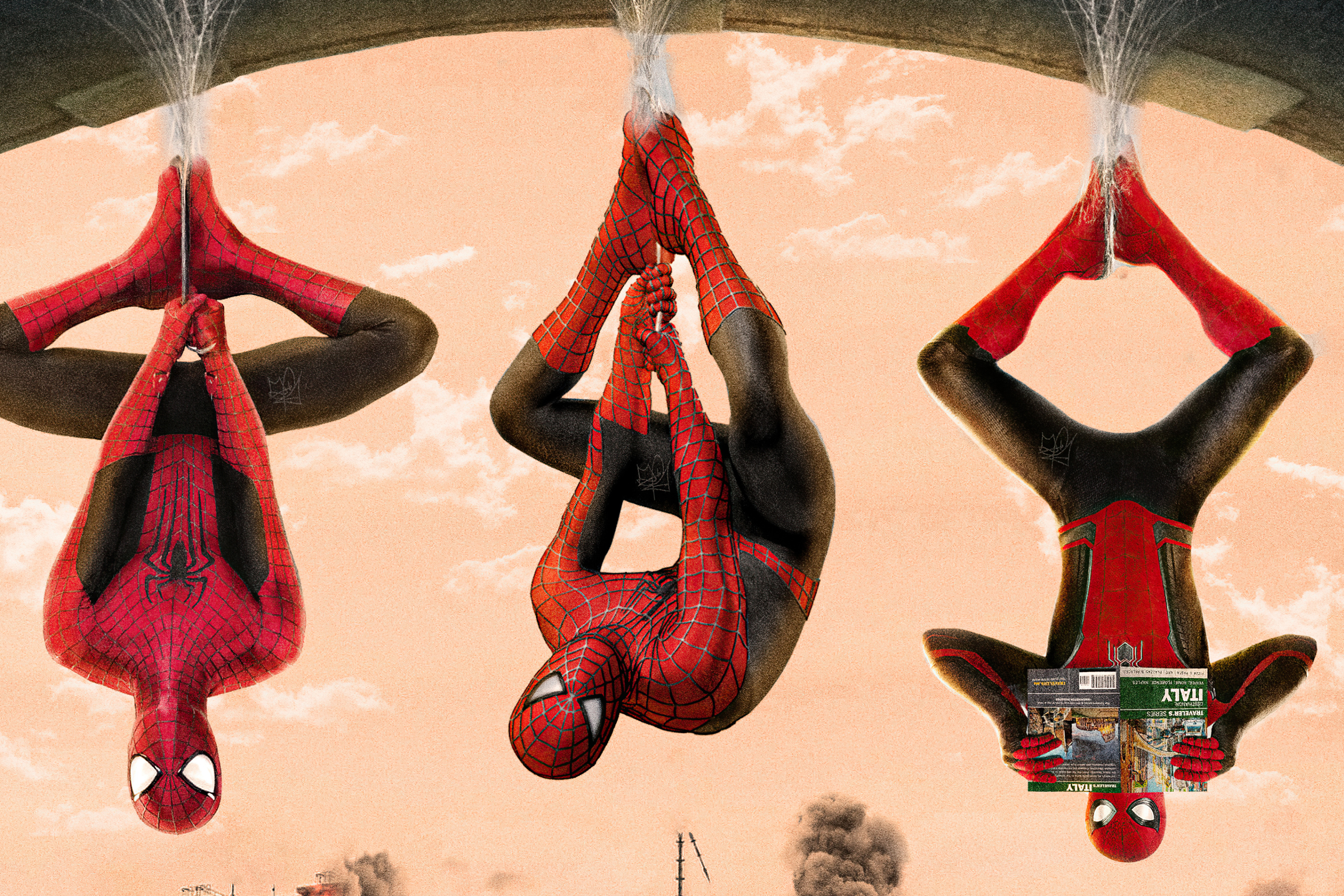 Handy-Wallpaper Filme, Superheld, Spider Man, Peter Parker, Spider Man: No Way Home kostenlos herunterladen.