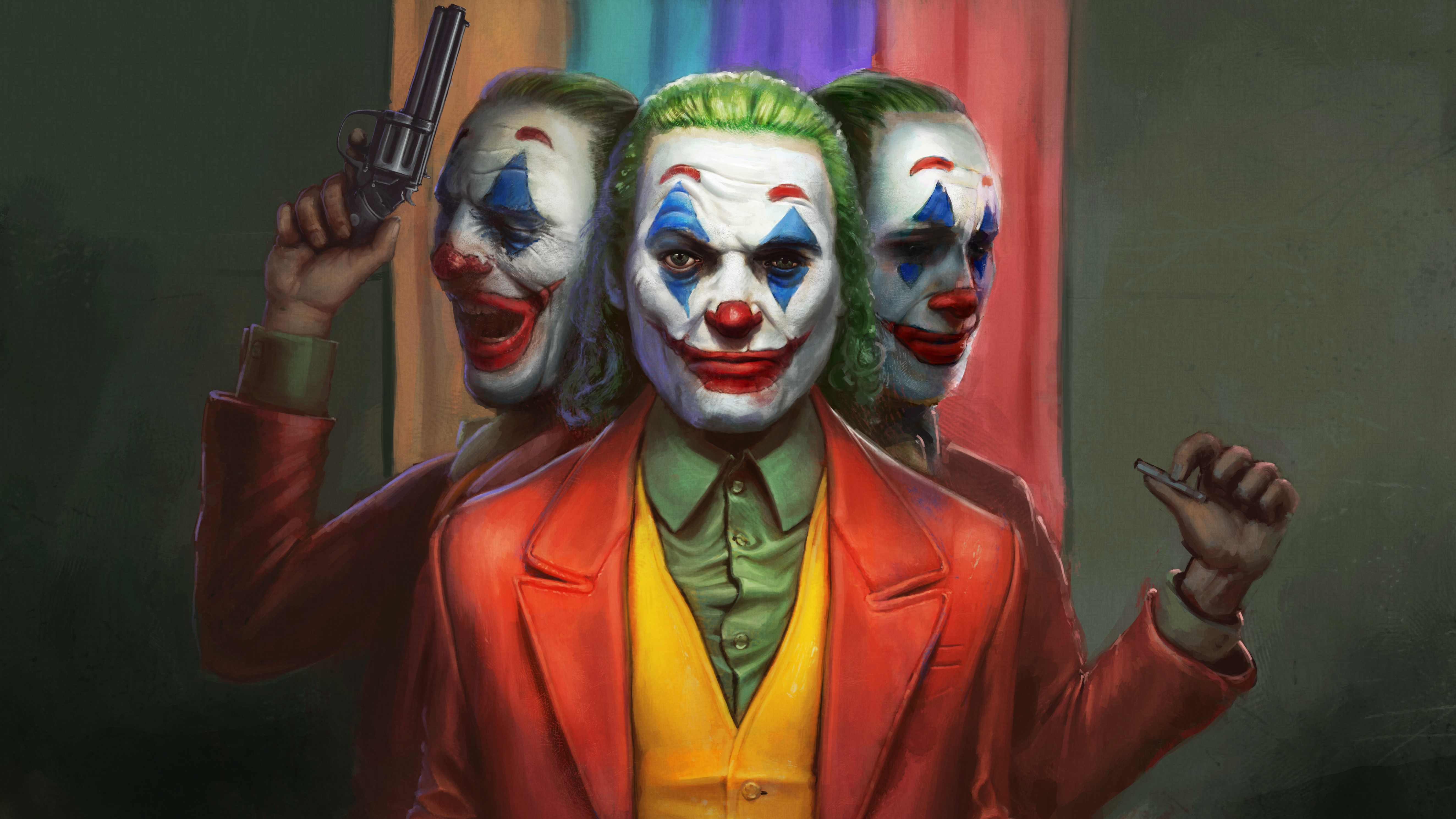 Handy-Wallpaper Joker, Clown, Comics, Dc Comics kostenlos herunterladen.