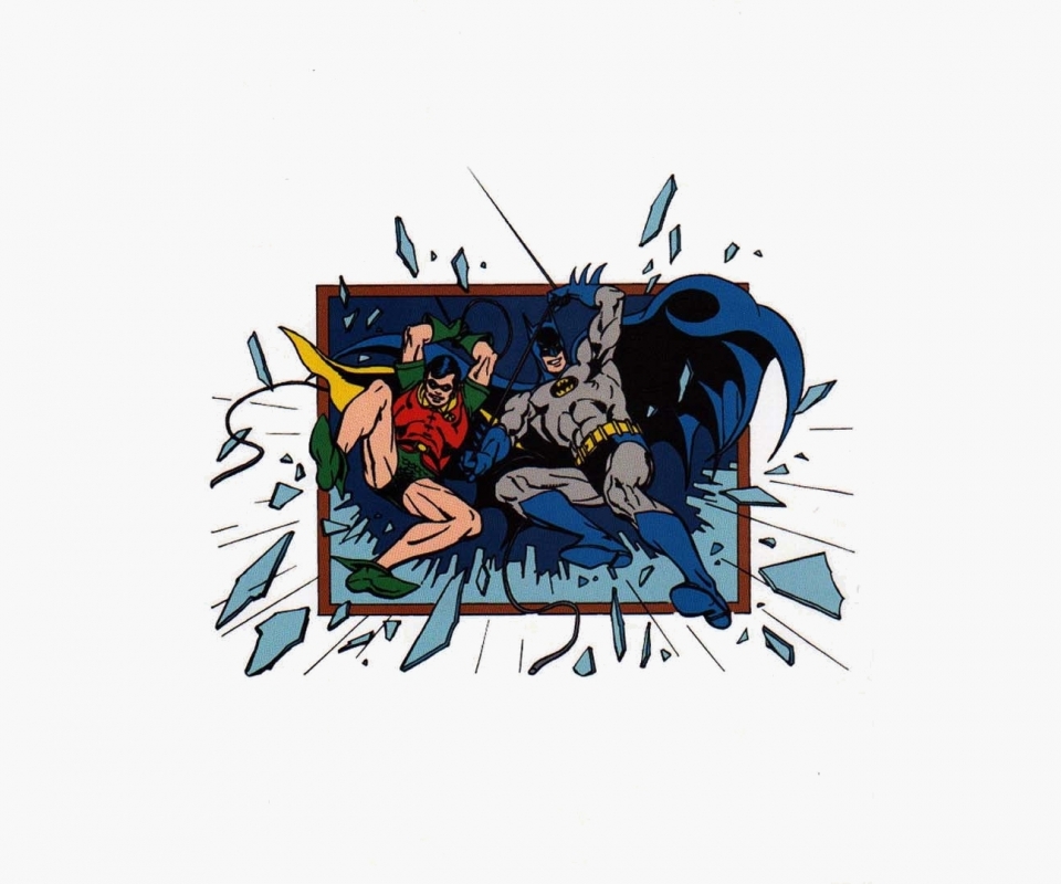 Baixar papel de parede para celular de Ordenança, História Em Quadrinhos, Homem Morcego, Robin (Dc Comics) gratuito.
