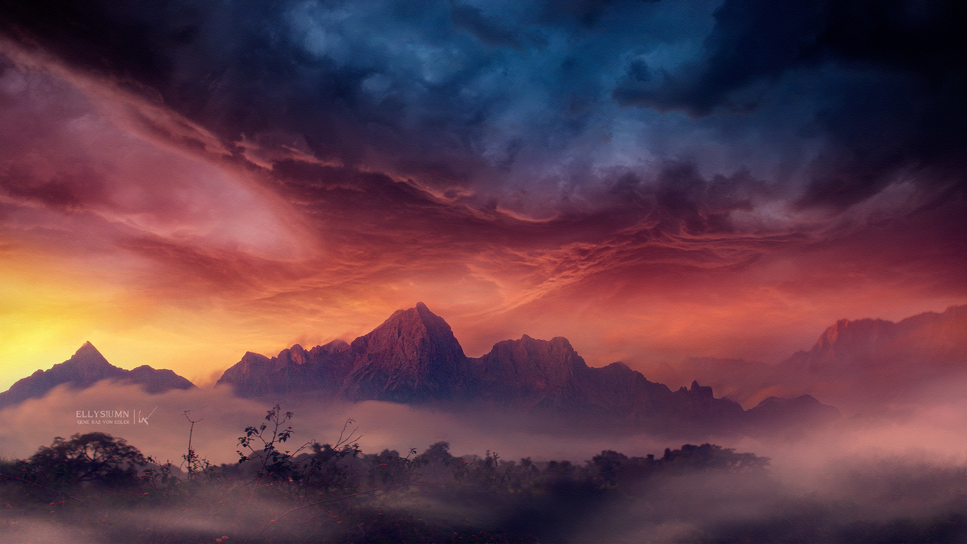 Free download wallpaper Landscape, Fantasy on your PC desktop