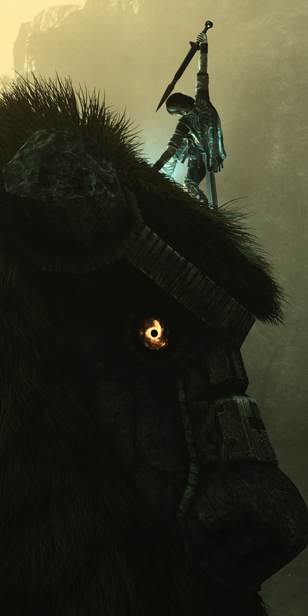 Download mobile wallpaper Giant, Video Game, Shadow Of The Colossus for free.