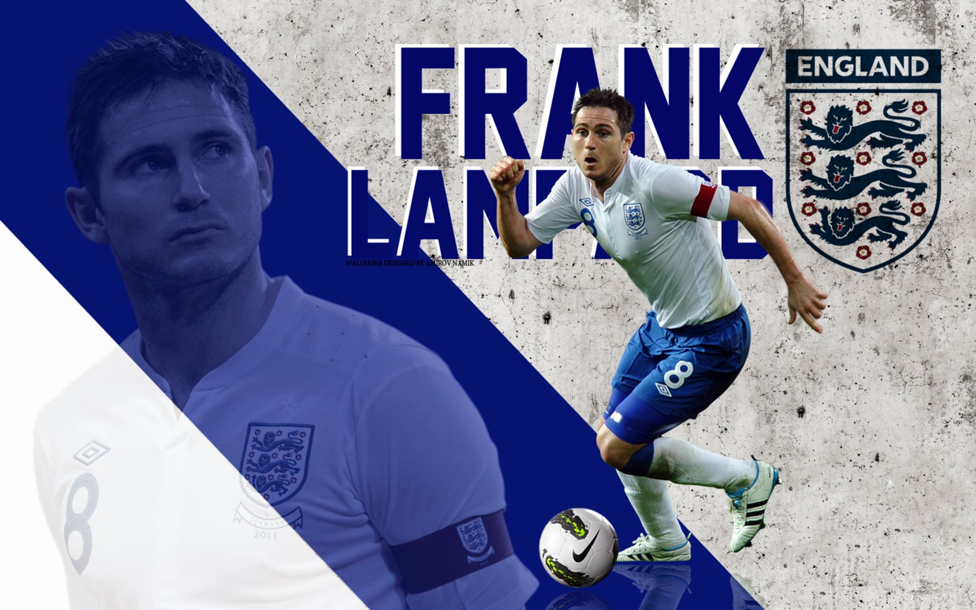 Baixar papel de parede para celular de Esportes, Futebol, Seleção Inglesa De Futebol, Frank Lampard gratuito.