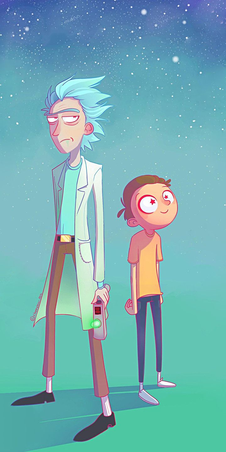 Handy-Wallpaper Fernsehserien, Rick Sánchez, Morty Smith, Rick And Morty kostenlos herunterladen.