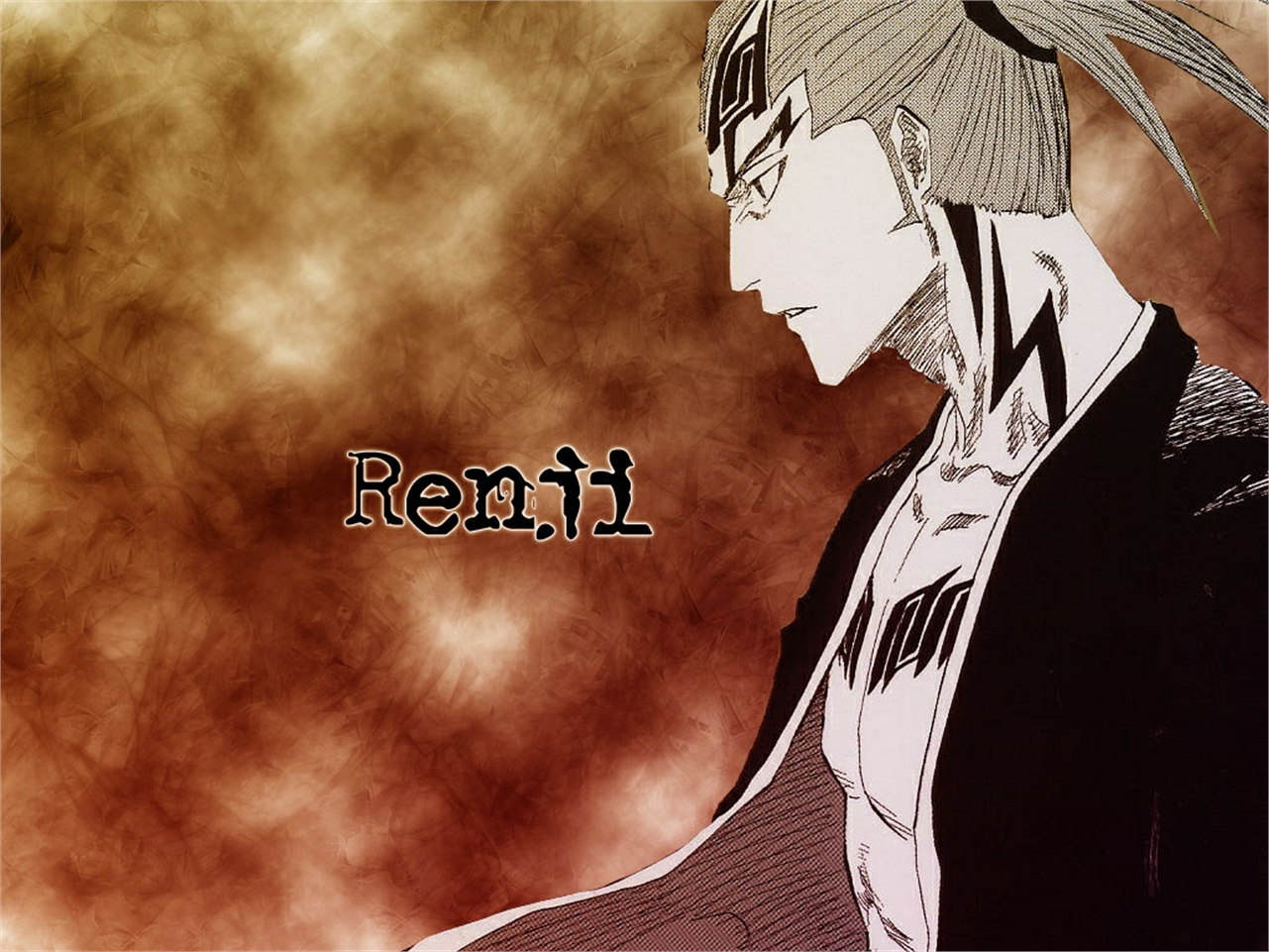 Handy-Wallpaper Bleach, Animes, Renji Abarai kostenlos herunterladen.