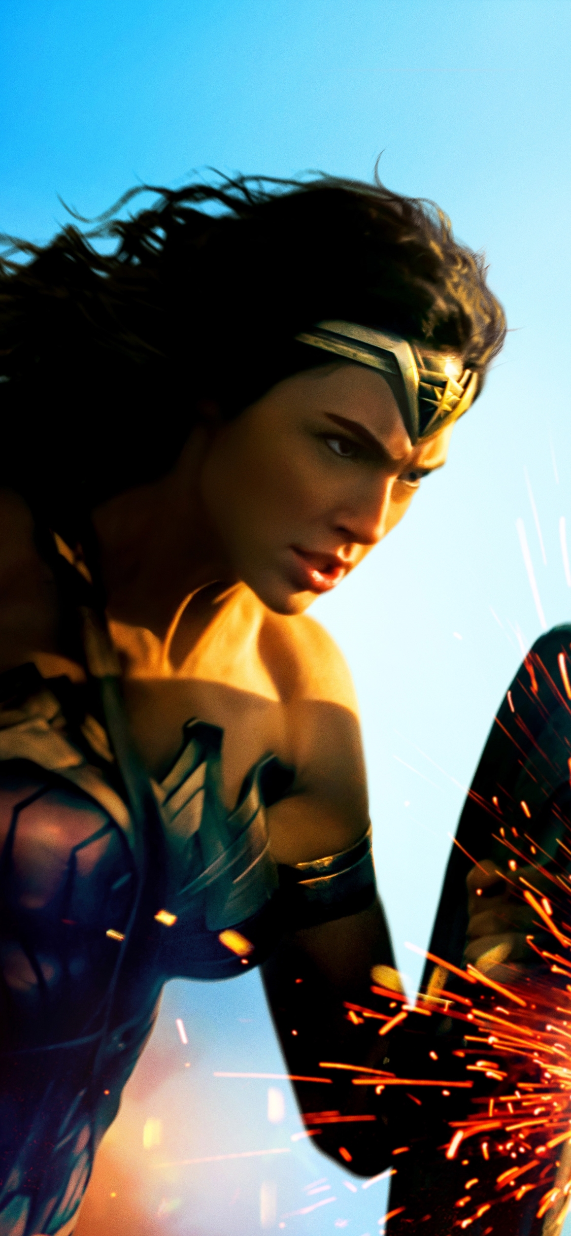 Handy-Wallpaper Filme, Wonderwoman, Gal Gadot, Wonder Woman kostenlos herunterladen.