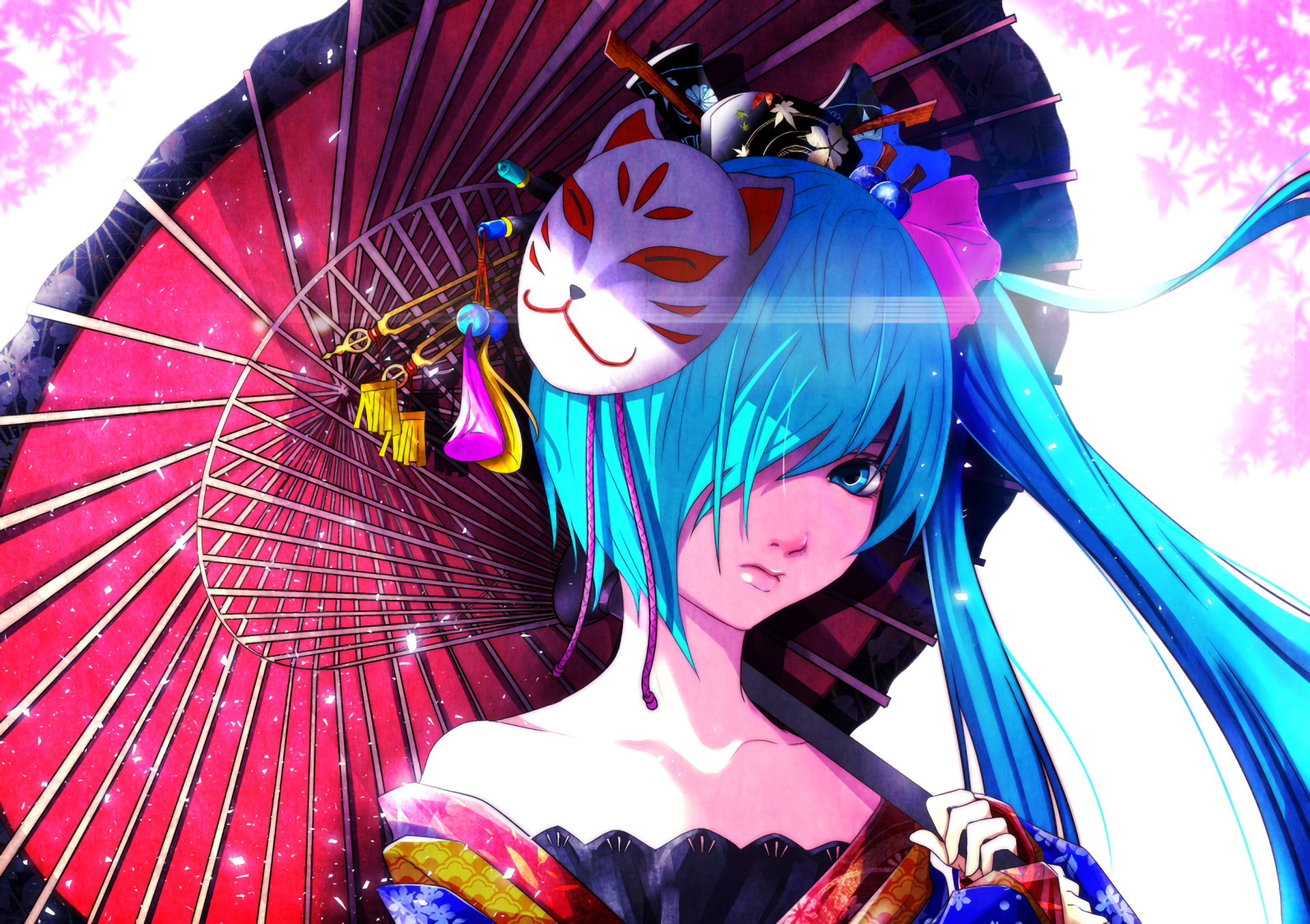 Handy-Wallpaper Vocaloid, Hatsune Miku, Animes kostenlos herunterladen.