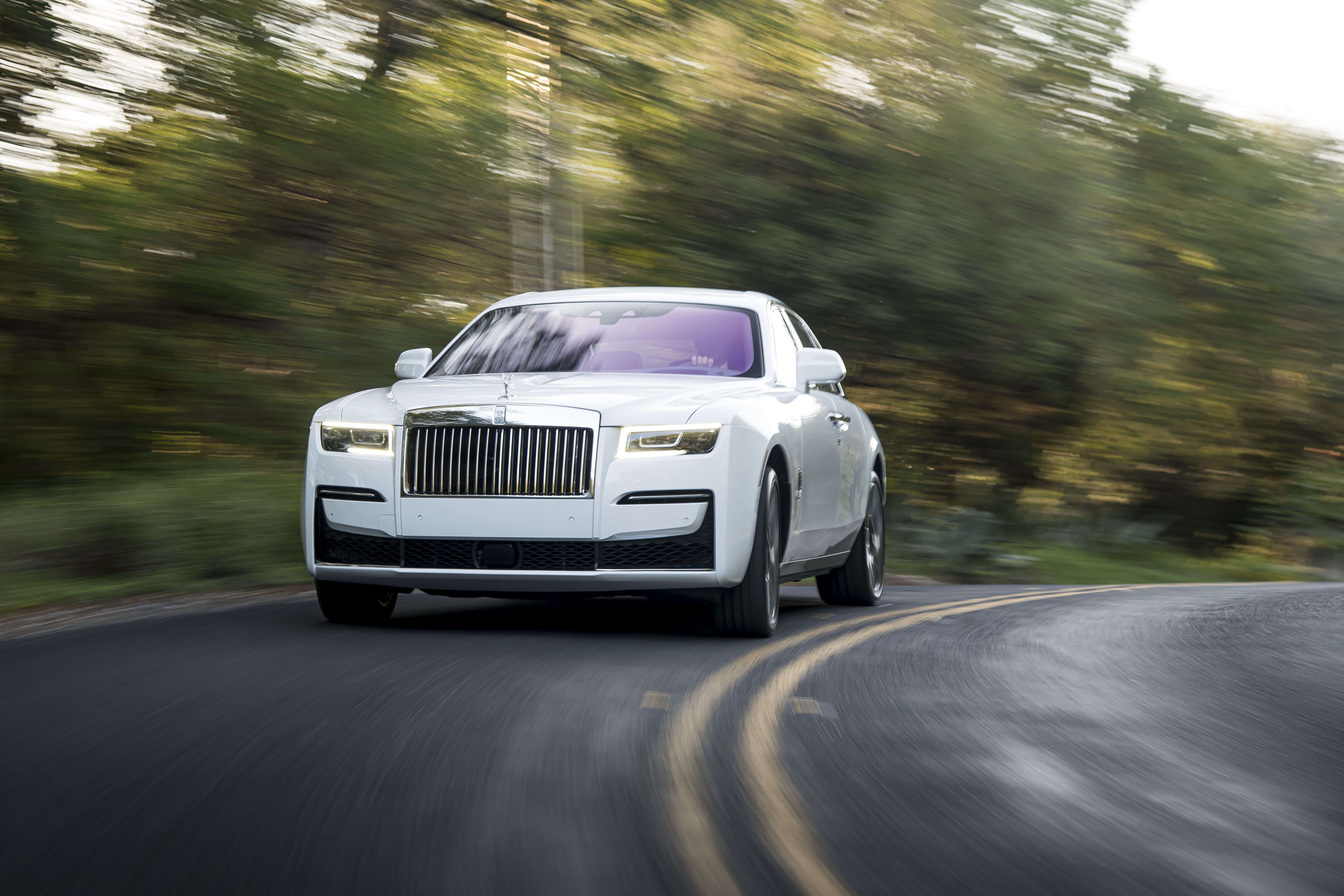 Download mobile wallpaper Rolls Royce, Car, Vehicles, White Car, Rolls Royce Ghost for free.