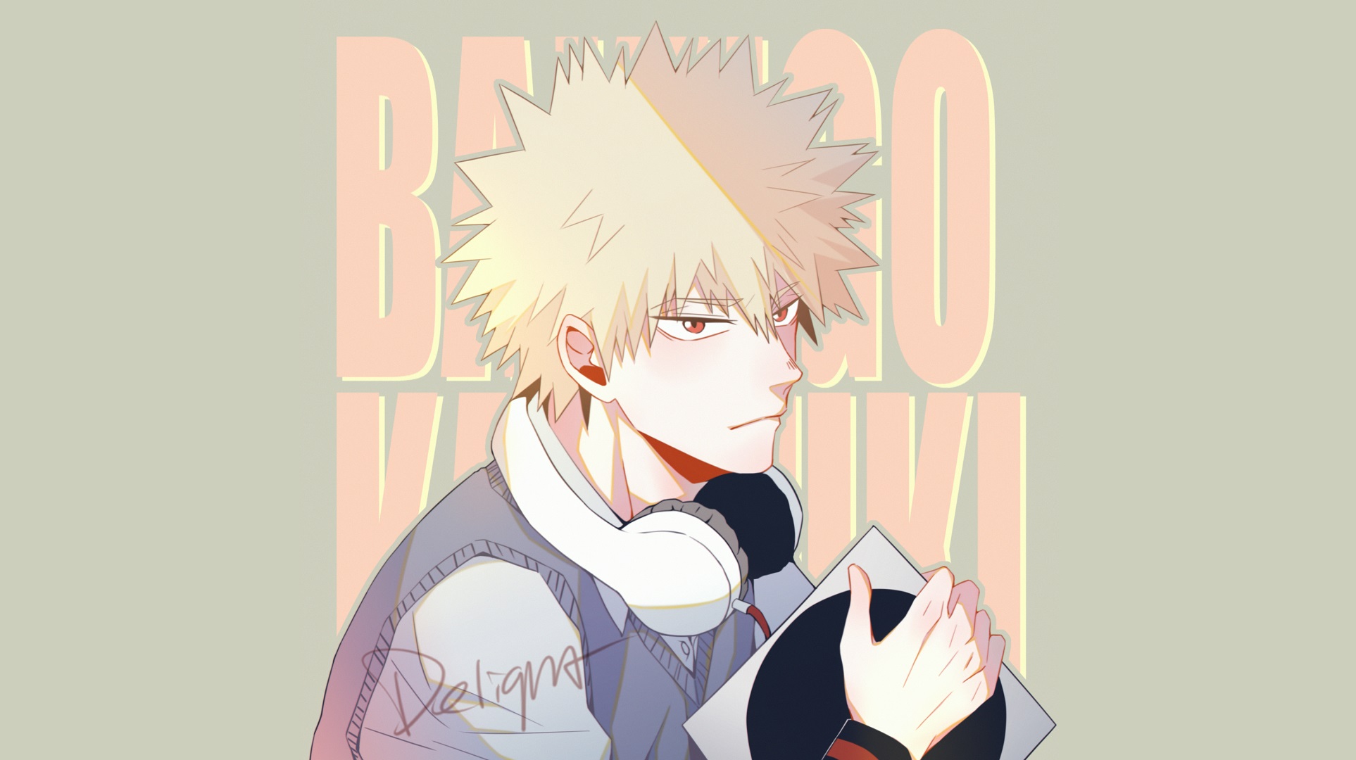 Baixar papel de parede para celular de Anime, Katsuki Bakugou, Minha Academia De Heróis gratuito.