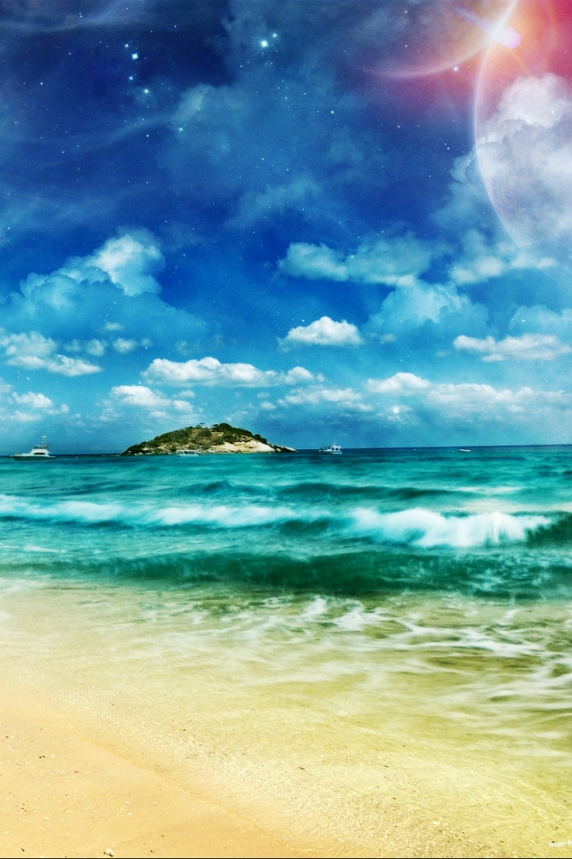 Download mobile wallpaper Beach, Ocean, Earth for free.