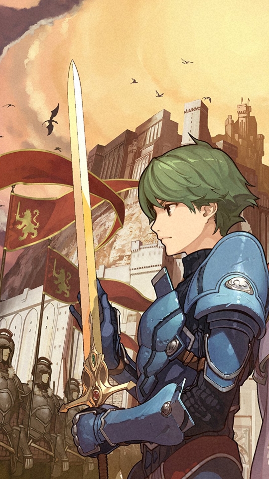 video game, fire emblem echoes: shadows of valentia, alm (fire emblem) wallpaper for mobile