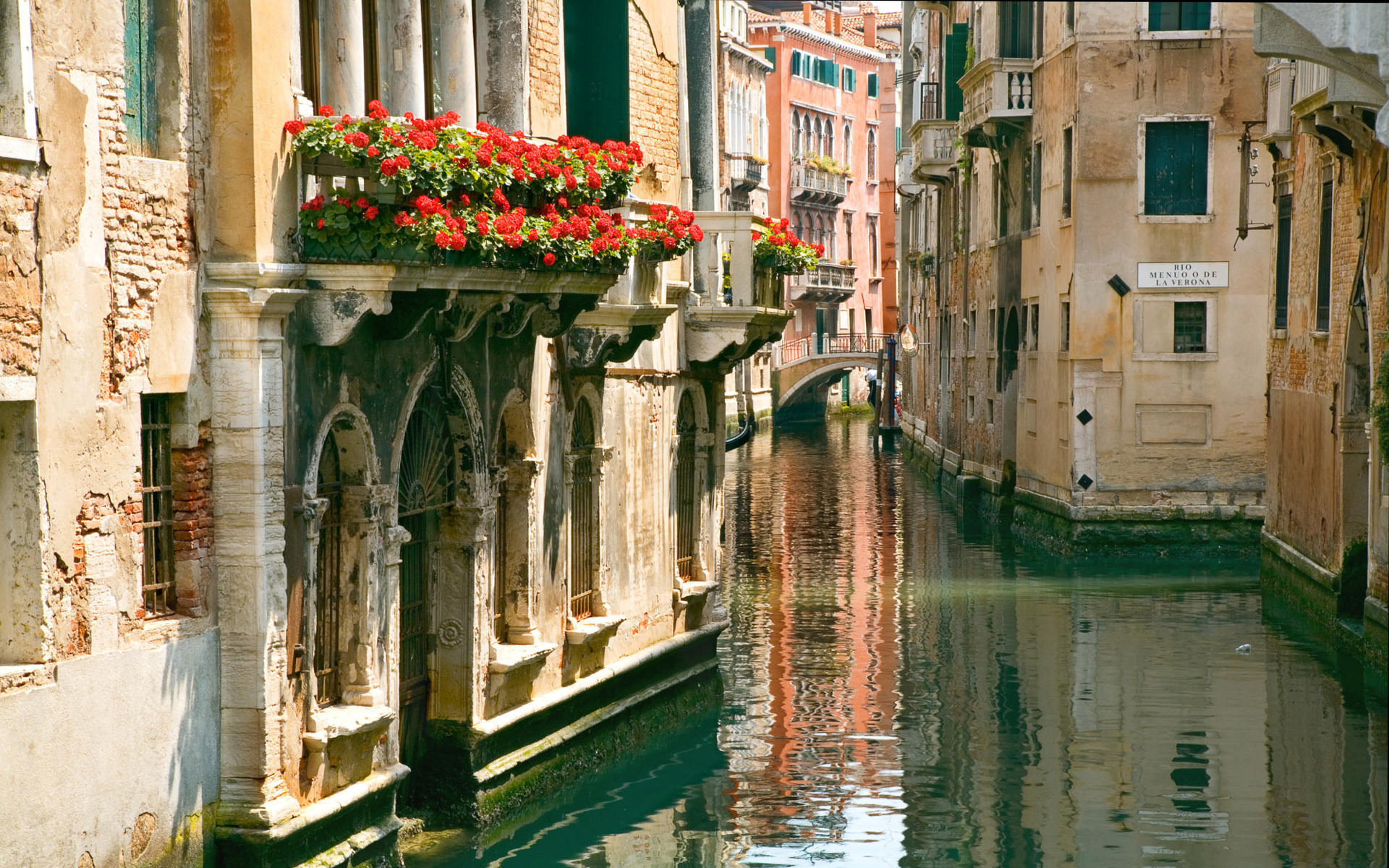 Скачать обои бесплатно Венеция, Города, Пейзаж картинка на рабочий стол ПК