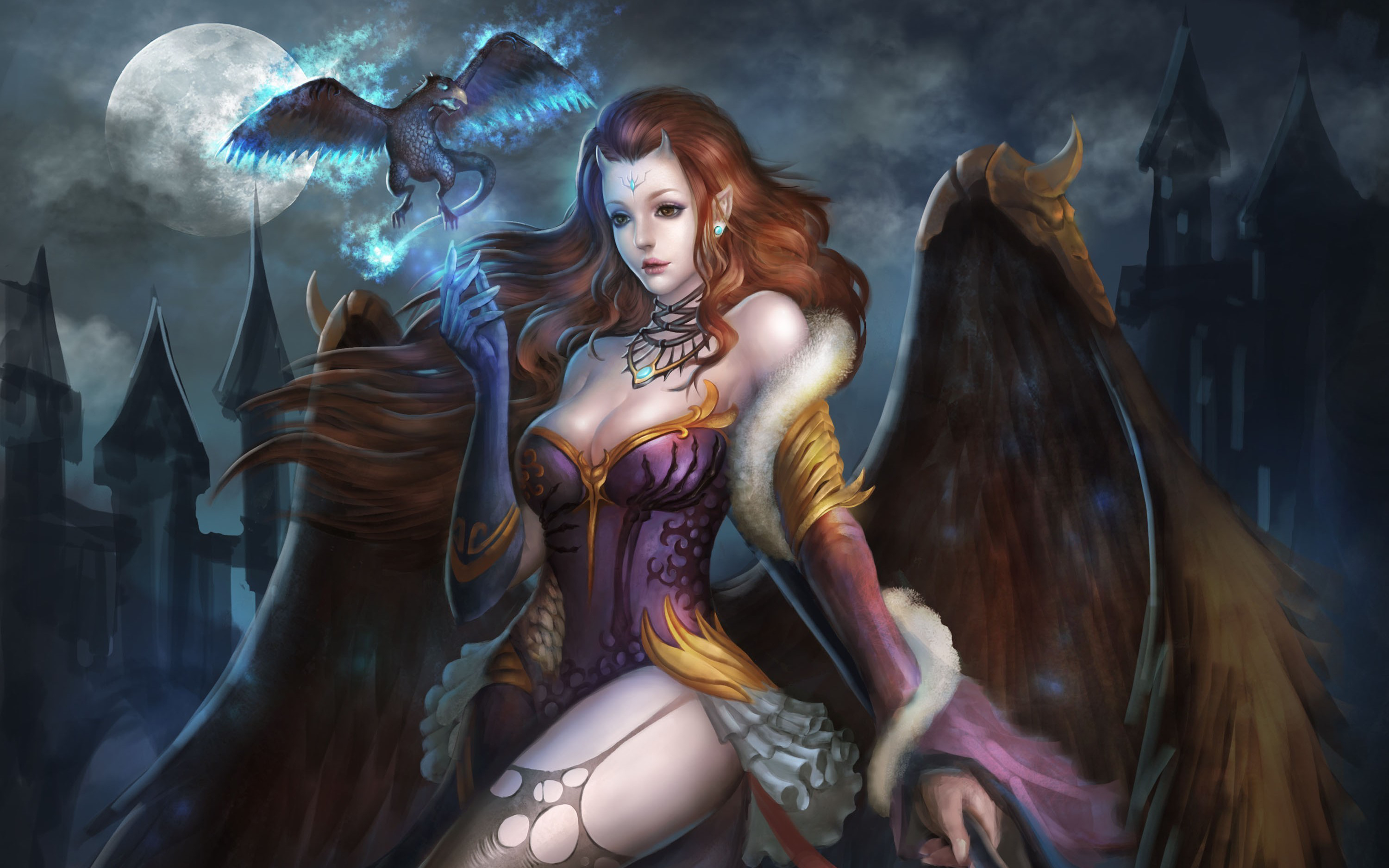 Free download wallpaper Fantasy, Women on your PC desktop