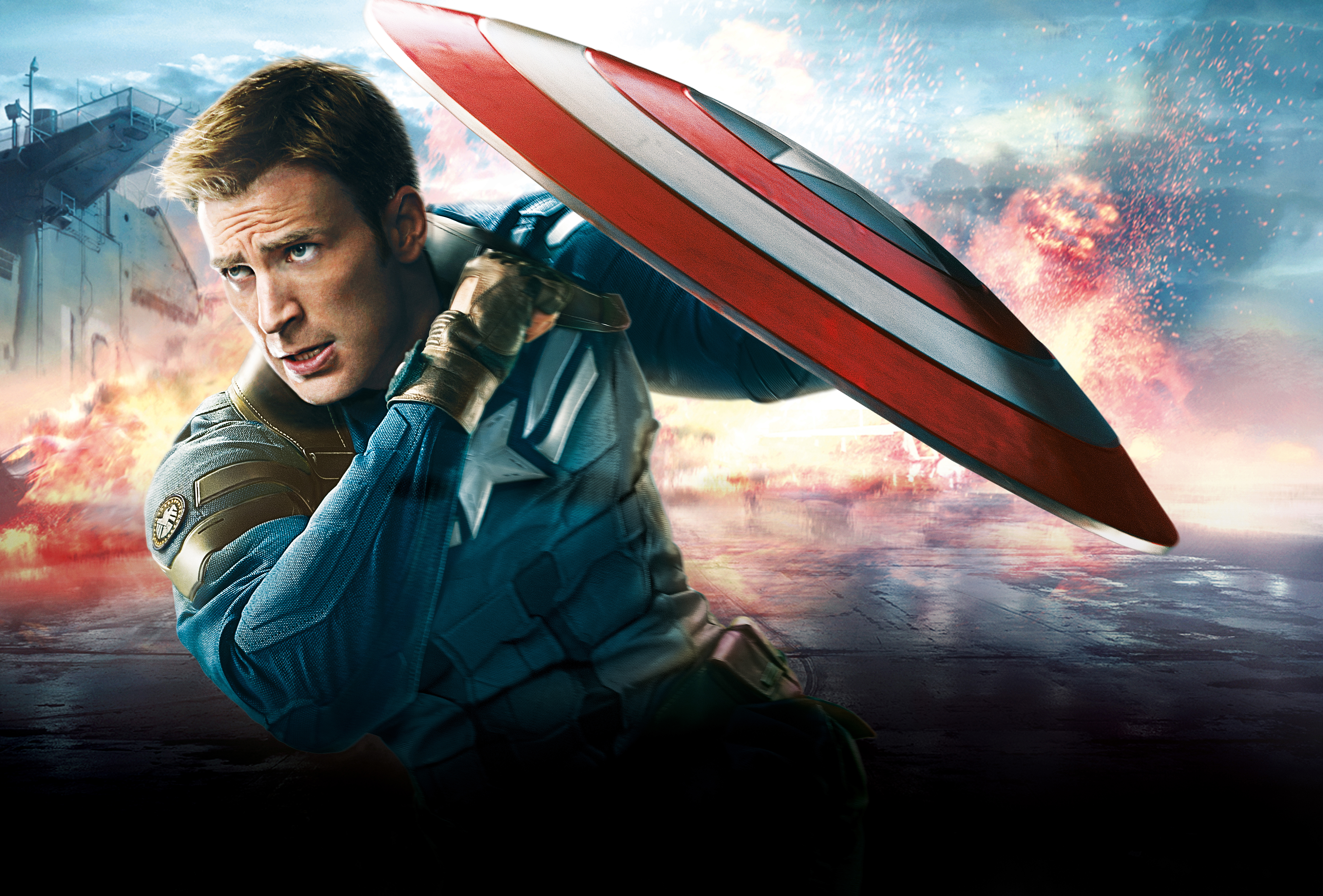 Descarga gratis la imagen Chris Evans, Películas, Capitan América, Capitán América: El Soldado De Invierno en el escritorio de tu PC