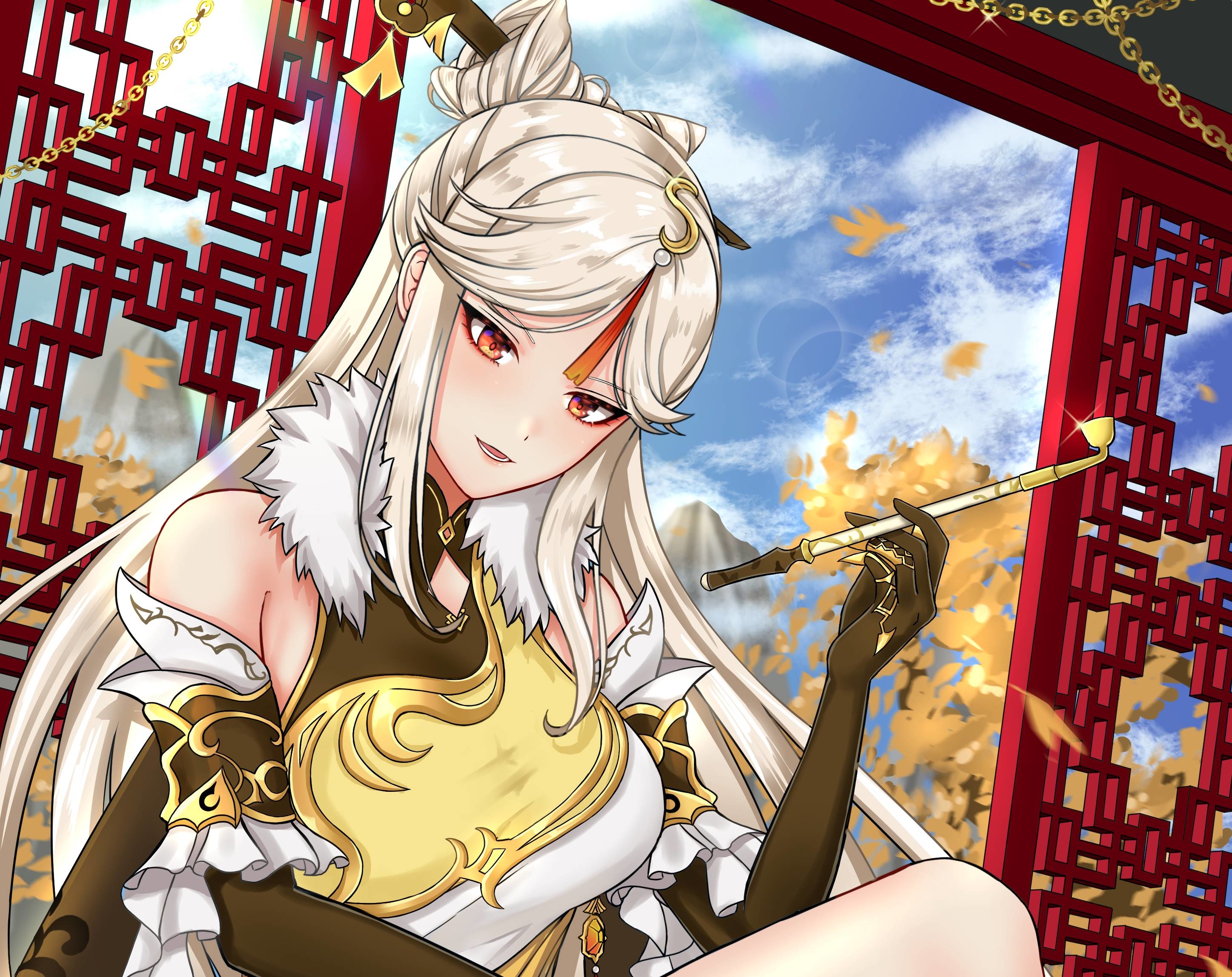 Download mobile wallpaper Video Game, Genshin Impact, Ningguang (Genshin Impact) for free.