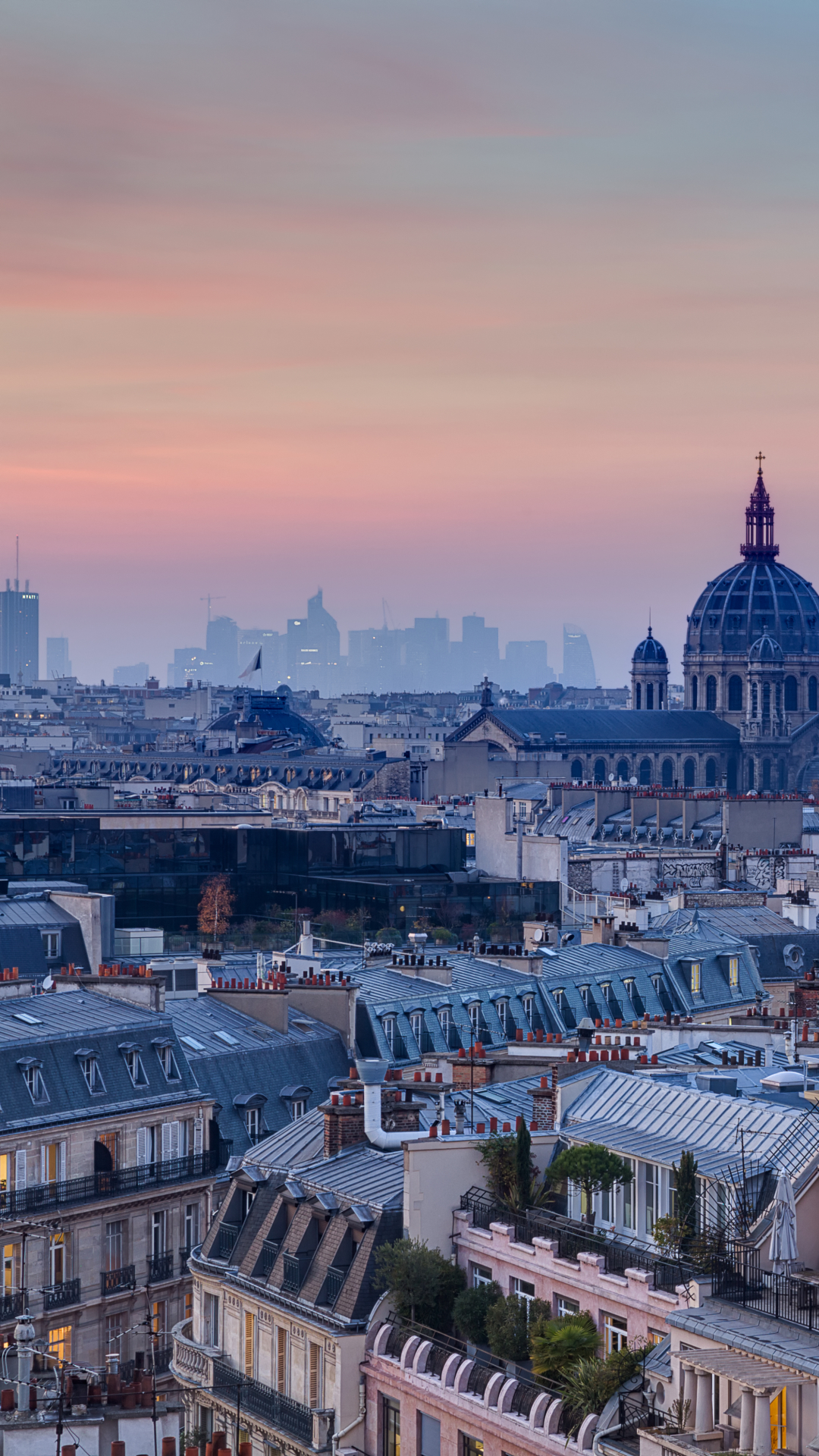 Download mobile wallpaper Cities, Paris, France, Panorama, Man Made for free.