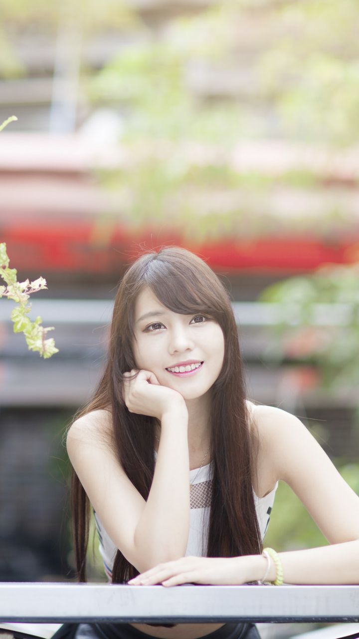 Download mobile wallpaper Women, Asian for free.