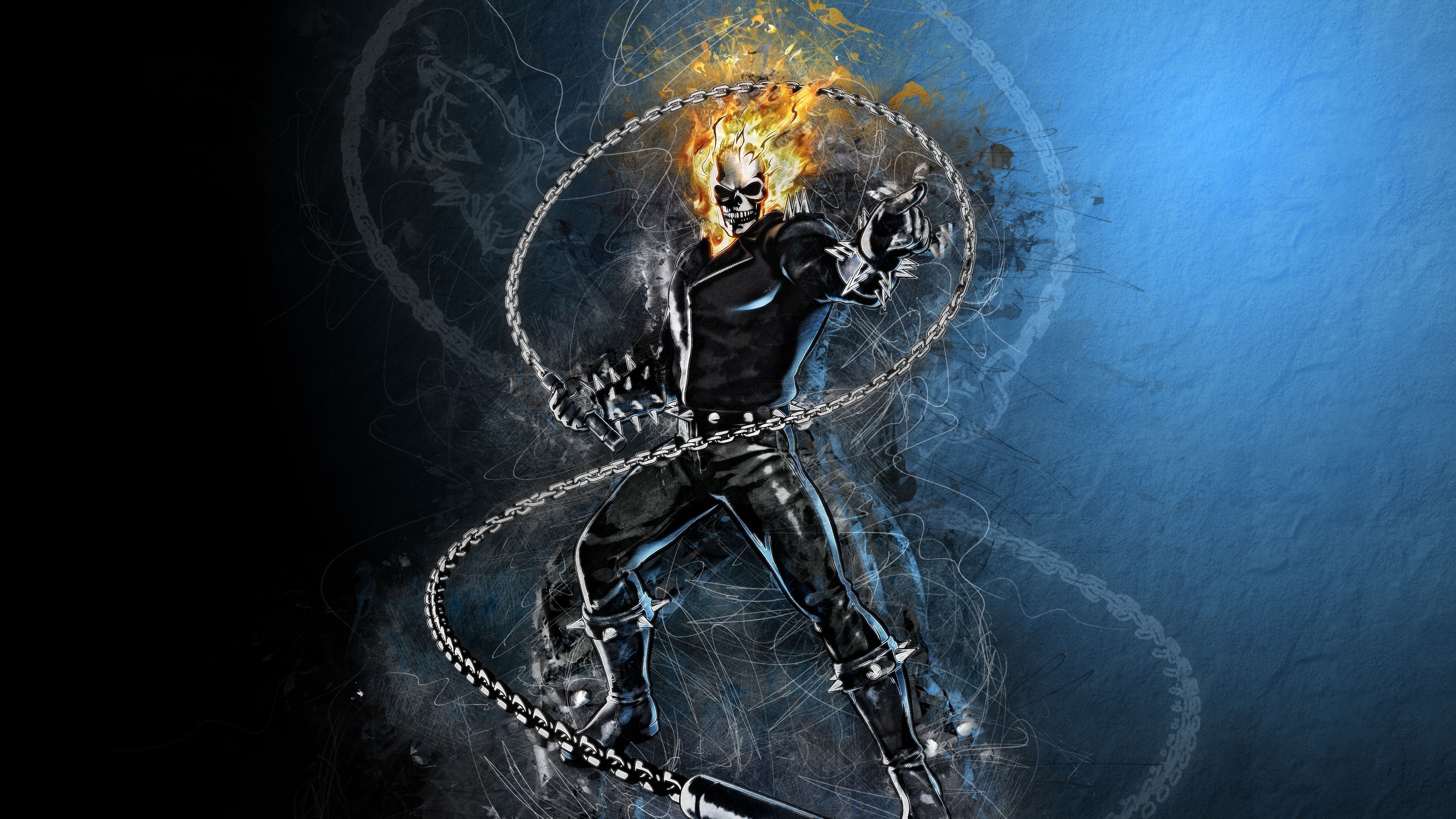 Descarga gratuita de fondo de pantalla para móvil de Ghost Rider: El Motorista Fantasma, Historietas.