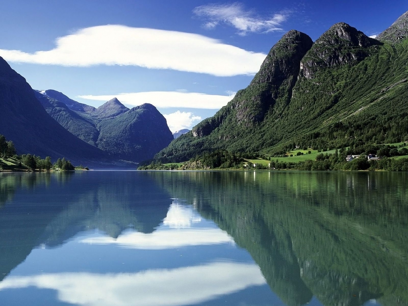 Laden Sie das Mountains, Landschaft, Flüsse-Bild kostenlos auf Ihren PC-Desktop herunter