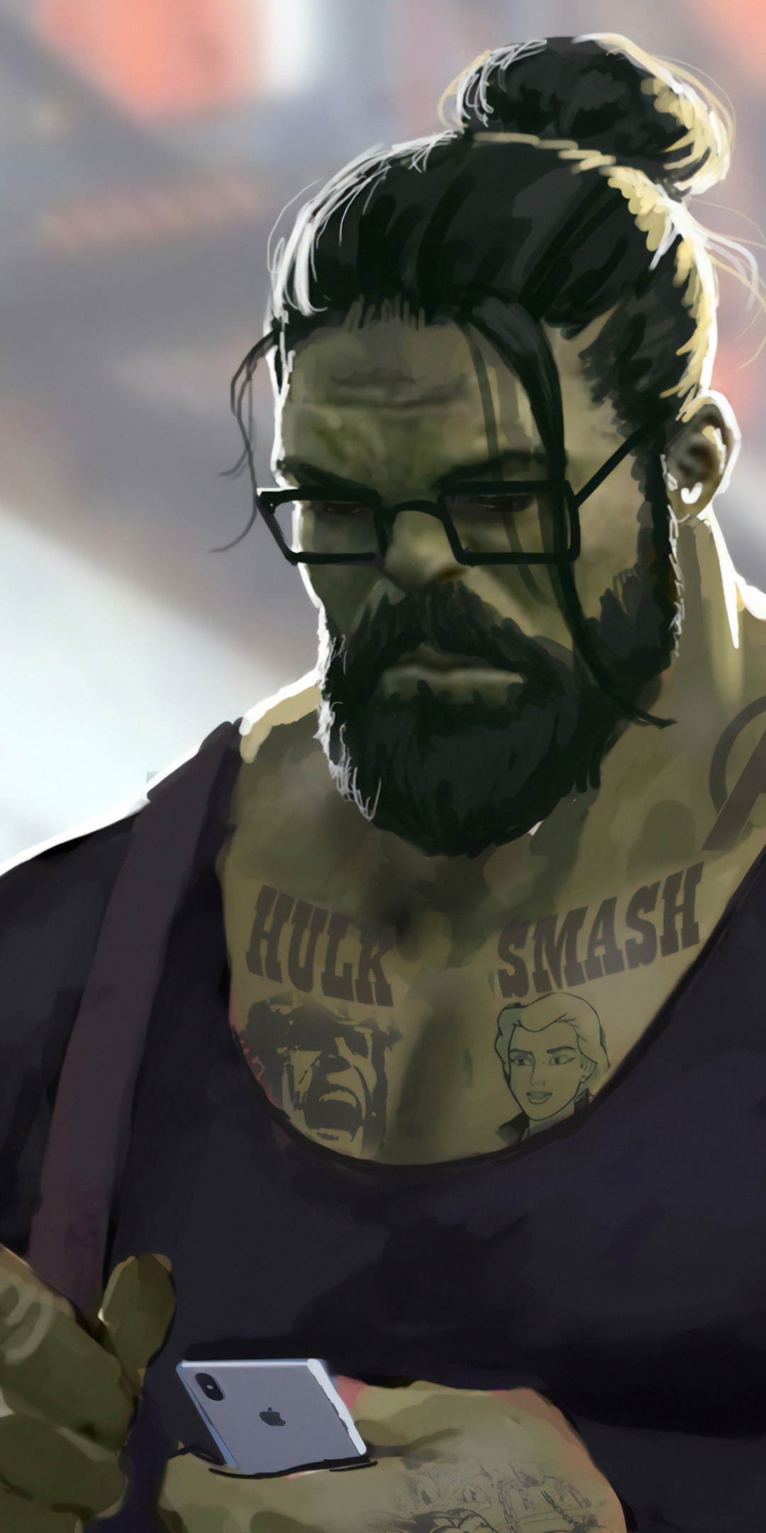 Handy-Wallpaper Hulk, Comics kostenlos herunterladen.