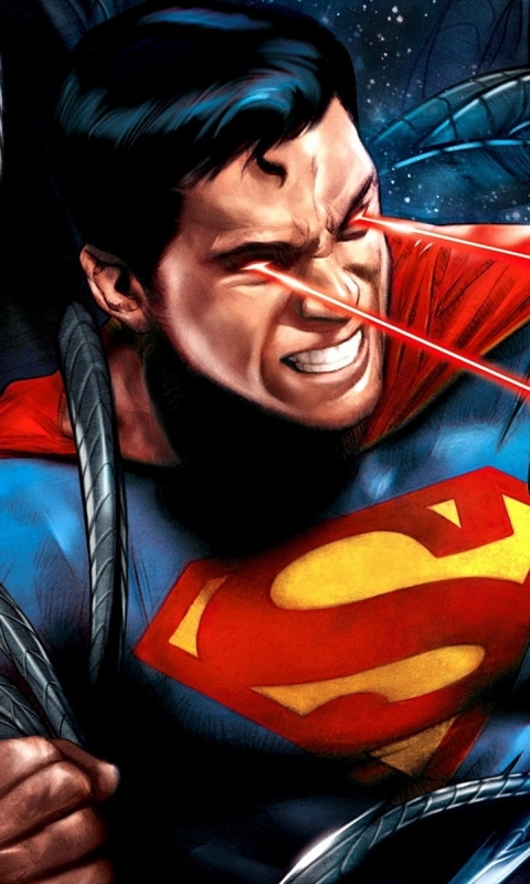 Скачать обои Супермен: Непобеждённый на телефон бесплатно