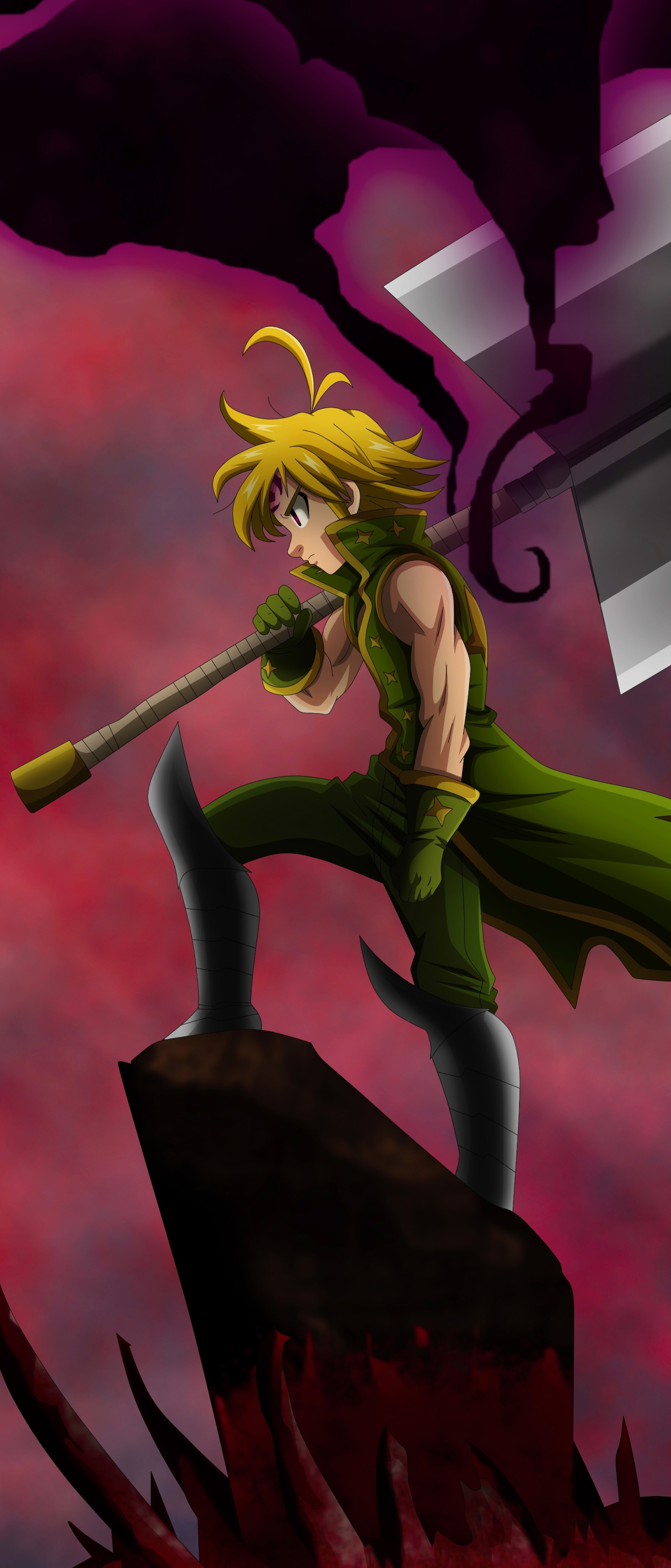 Handy-Wallpaper Blond, Blondinen, Animes, The Seven Deadly Sins, Meliodas (Die Sieben Todsünden) kostenlos herunterladen.