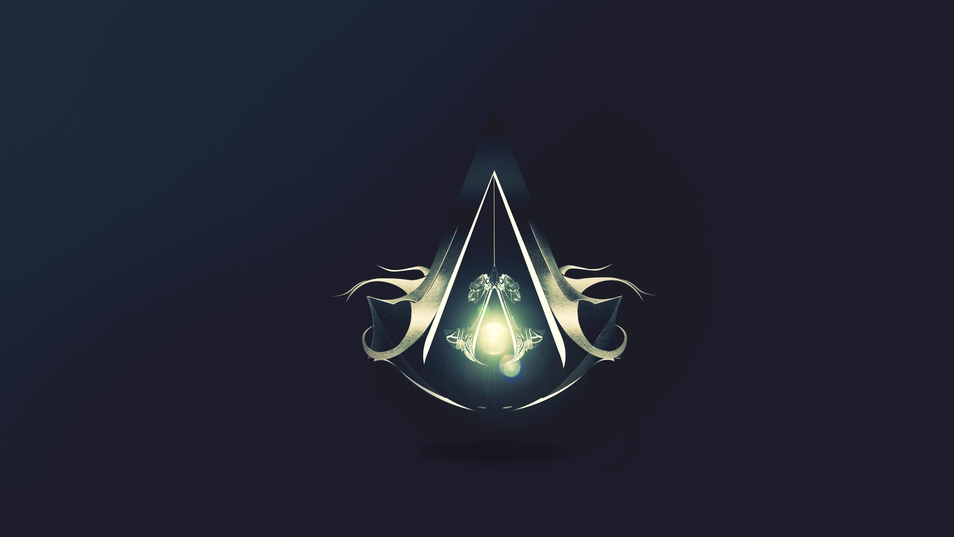 Baixar papel de parede para celular de Assassin's Creed, Logotipo, Videogame gratuito.