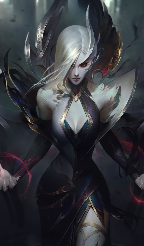 Download mobile wallpaper League Of Legends, Video Game, Morgana (League Of Legends) for free.