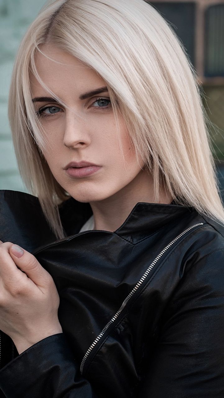 Handy-Wallpaper Blond, Modell, Frauen, Blaue Augen, Blondinen kostenlos herunterladen.