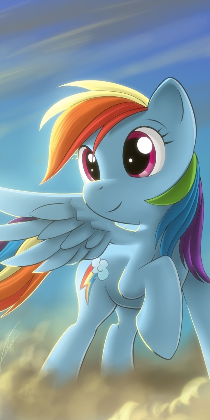 Download mobile wallpaper My Little Pony, Rainbow Dash, Tv Show, My Little Pony: Friendship Is Magic for free.