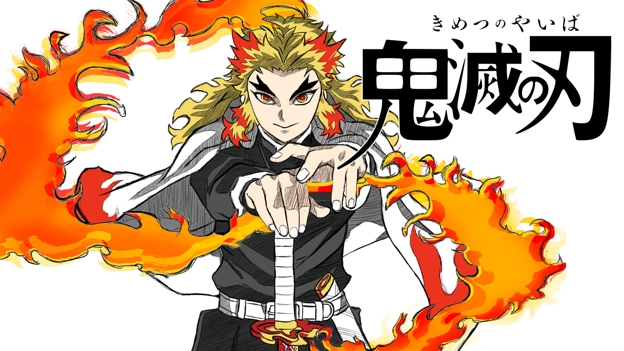 Download mobile wallpaper Anime, Demon Slayer: Kimetsu No Yaiba, Kyojuro Rengoku, Kimetsu No Yaiba for free.