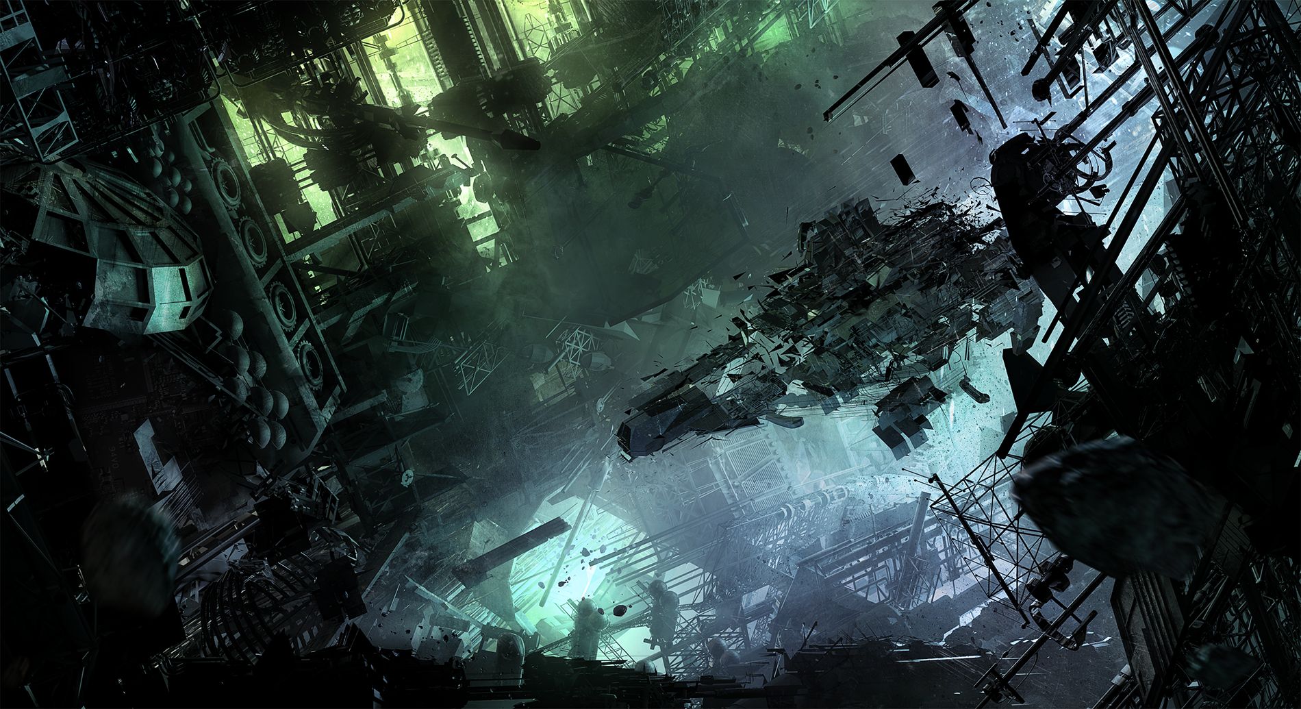 Free download wallpaper Sci Fi, Psychedelic, Cgi, Mecha, Apocalyptic on your PC desktop