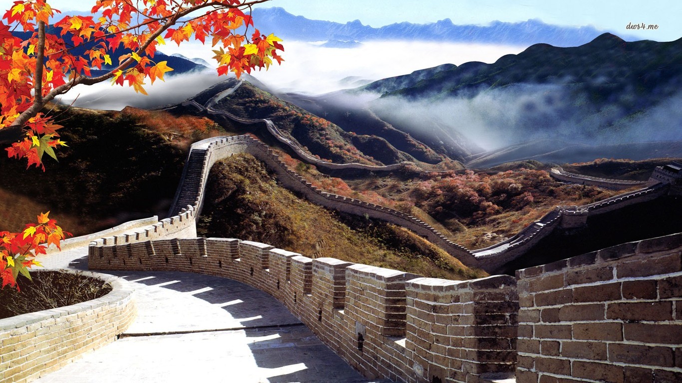 325931 скачать обои великая китайская стена, памятники, сделано человеком, кита́й, ландшафт - заставки и картинки бесплатно