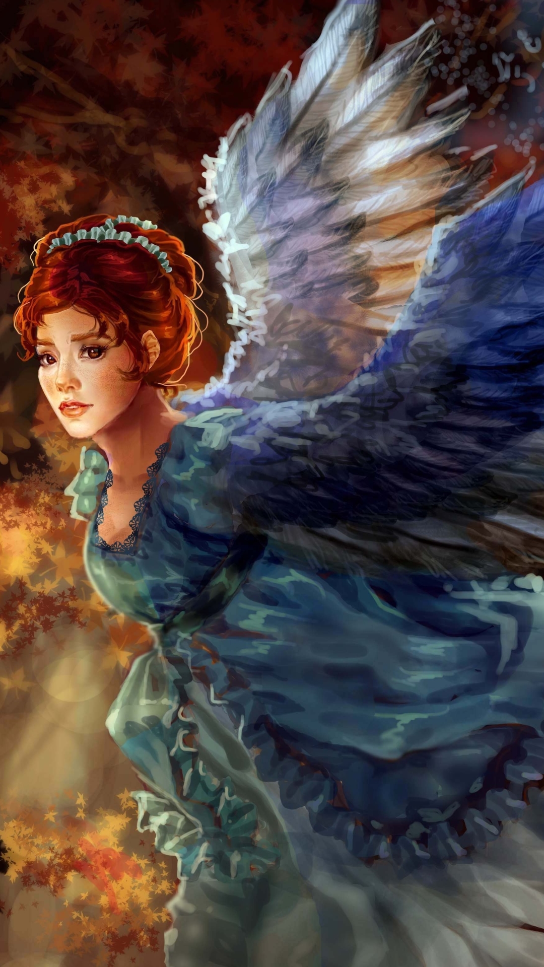 Download mobile wallpaper Fantasy, Wings, Angel for free.