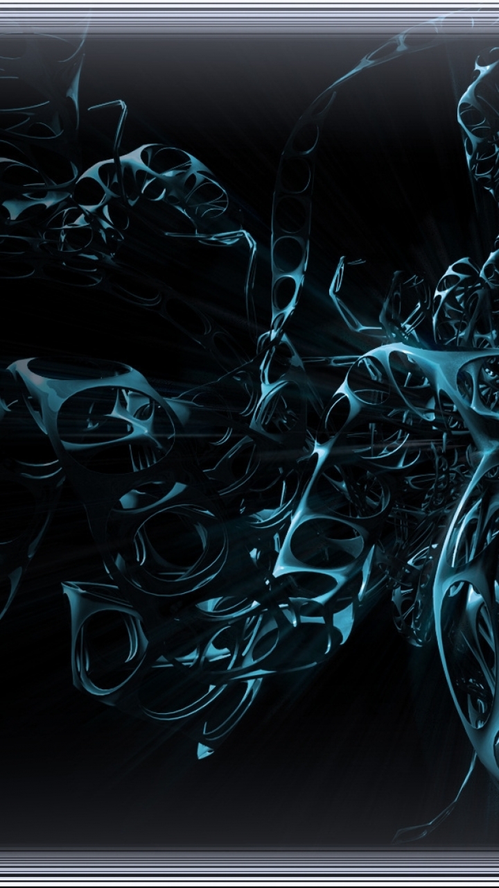 Download mobile wallpaper Abstract, Dark, 3D, Cgi for free.
