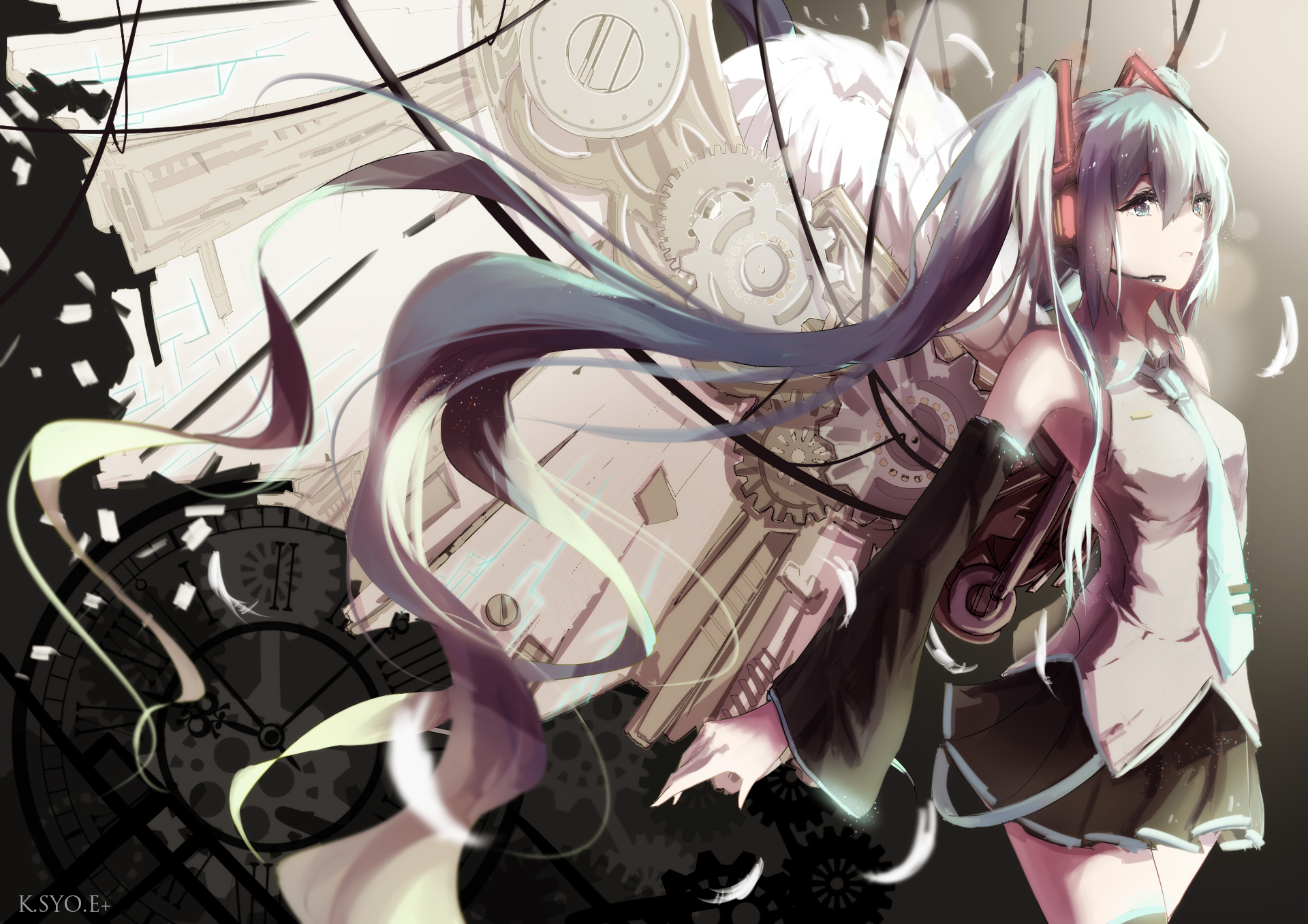 Free download wallpaper Anime, Vocaloid, Hatsune Miku on your PC desktop