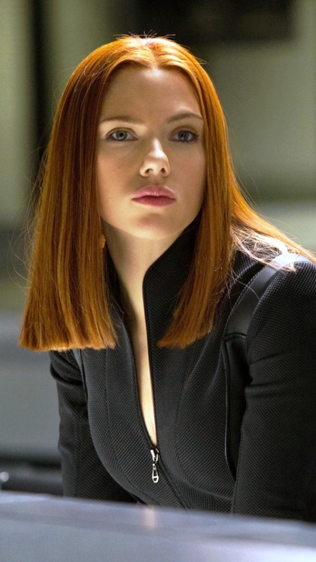 Baixar papel de parede para celular de Scarlett Johansson, Capitão América, Ruiva, Filme, Viúva Negra, Natasha Romanoff, Capitão América 2: O Soldado Invernal gratuito.