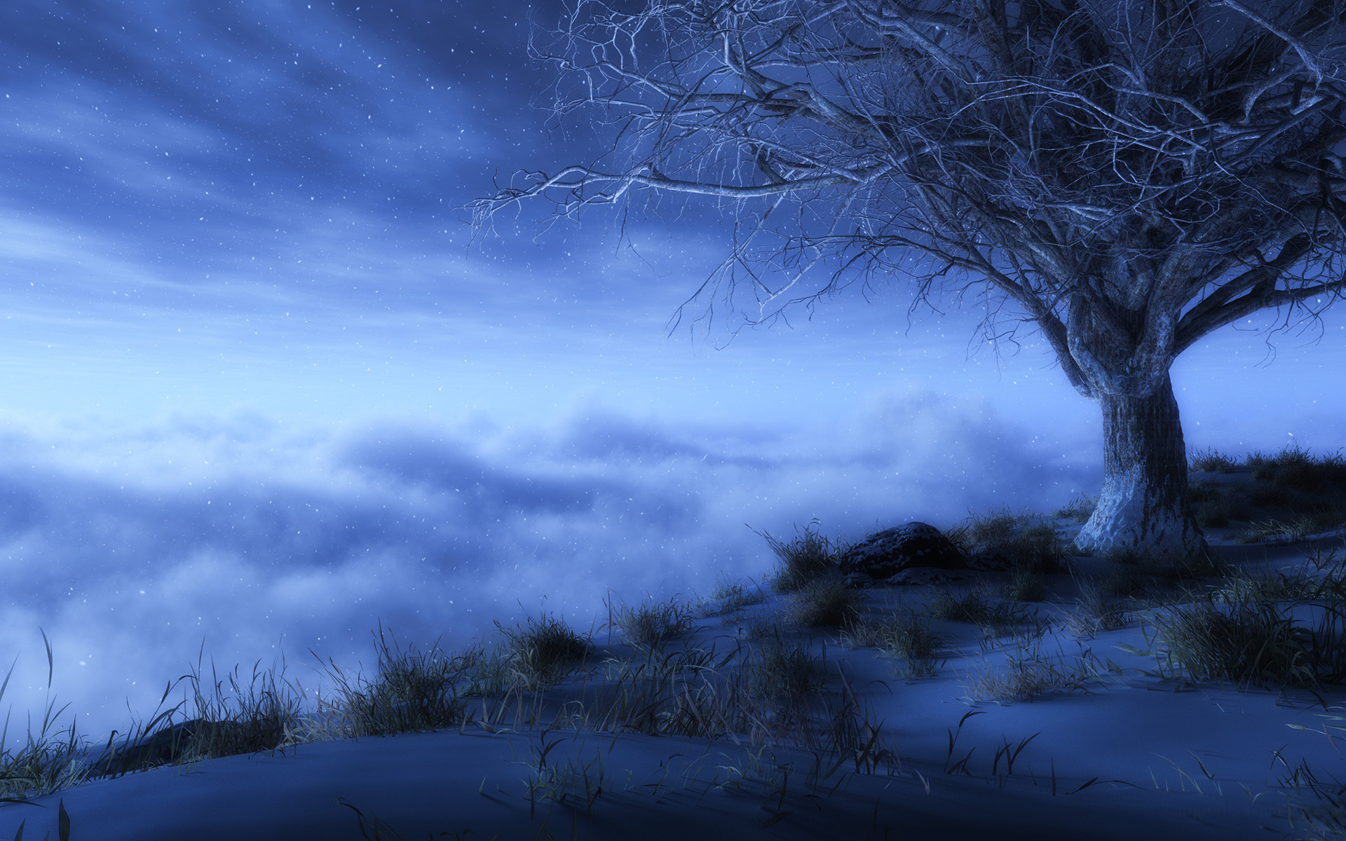 Free download wallpaper Landscape, Trees, Clouds, Pictures on your PC desktop