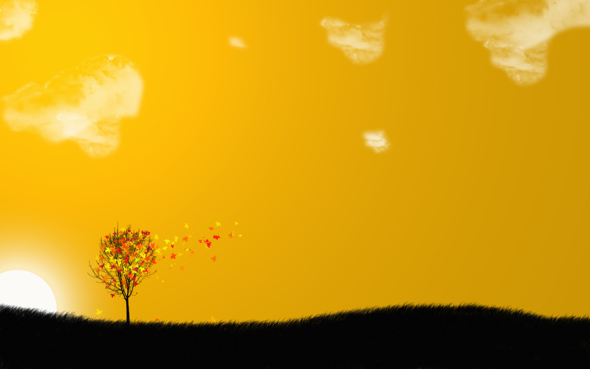 Download mobile wallpaper Vector, Tree, Artistic for free.