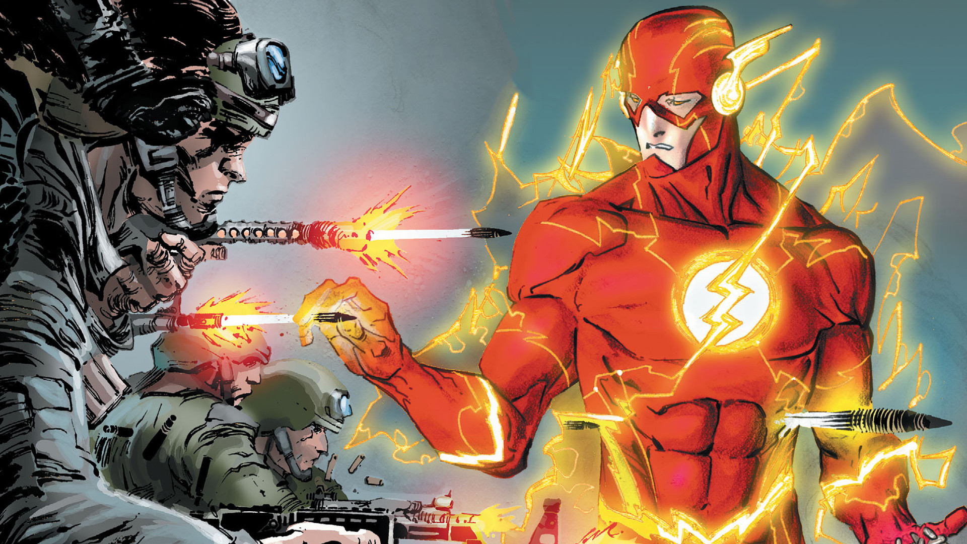 Baixar papel de parede para celular de Flash, História Em Quadrinhos gratuito.