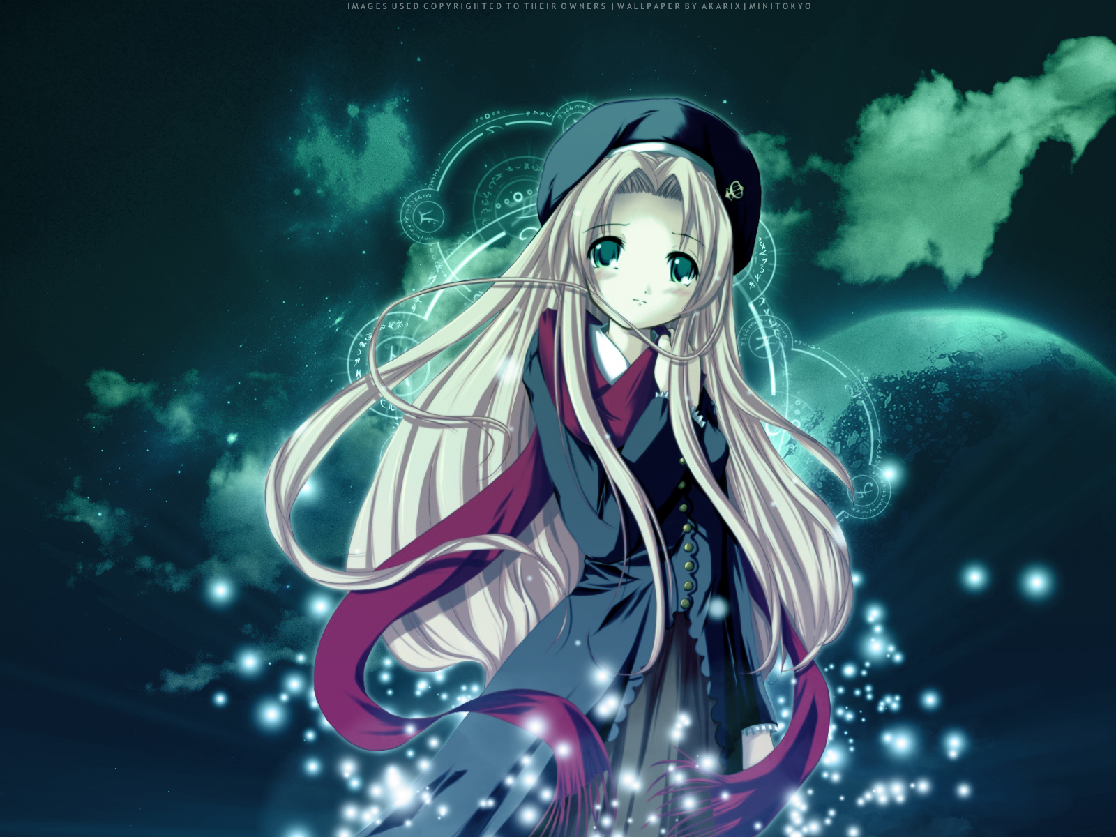 Download mobile wallpaper Snow, Anime for free.