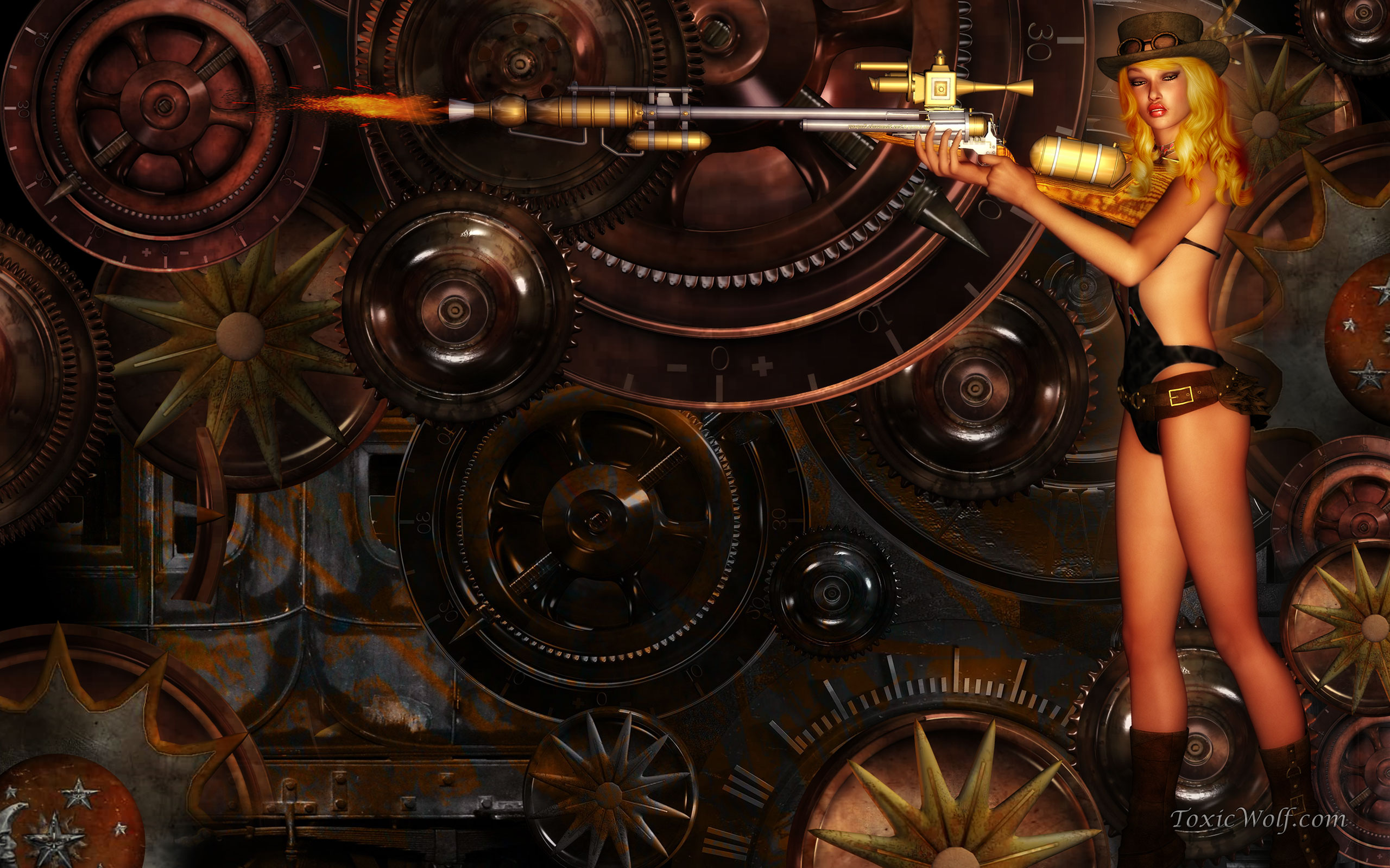 Download mobile wallpaper Sci Fi, Steampunk for free.