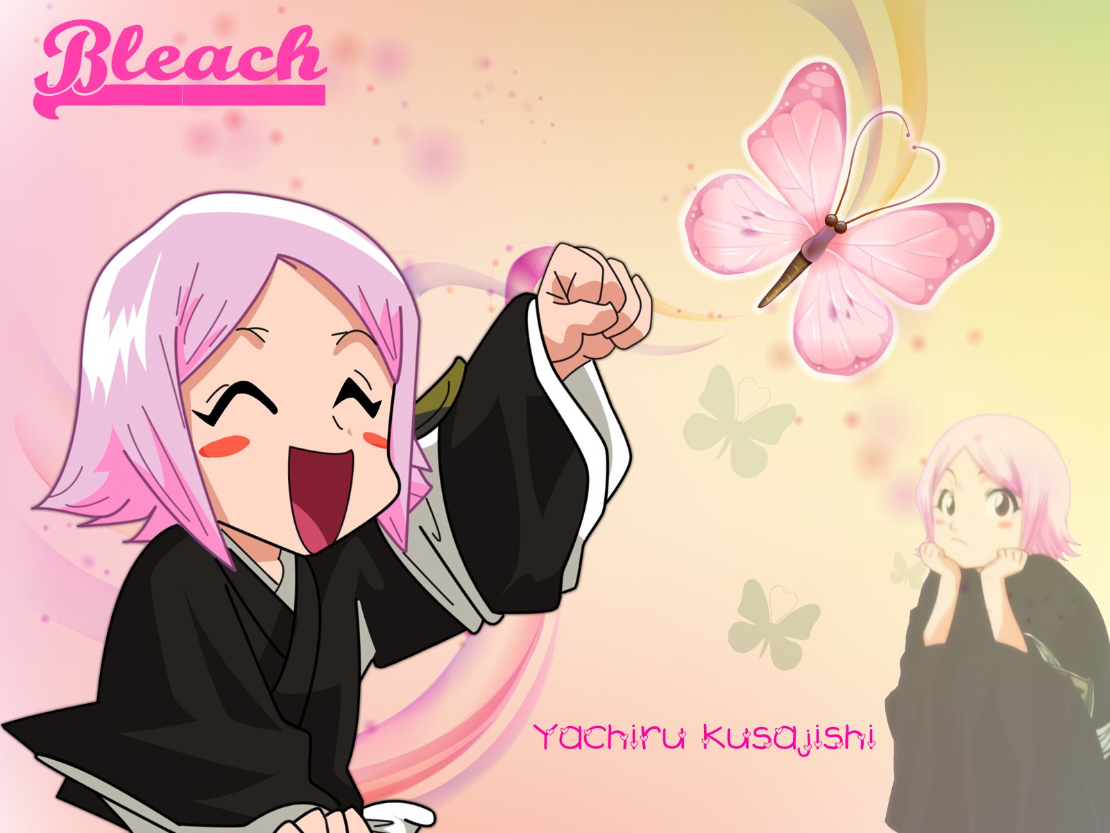 Handy-Wallpaper Yachiru Kusajishi, Bleach, Animes kostenlos herunterladen.