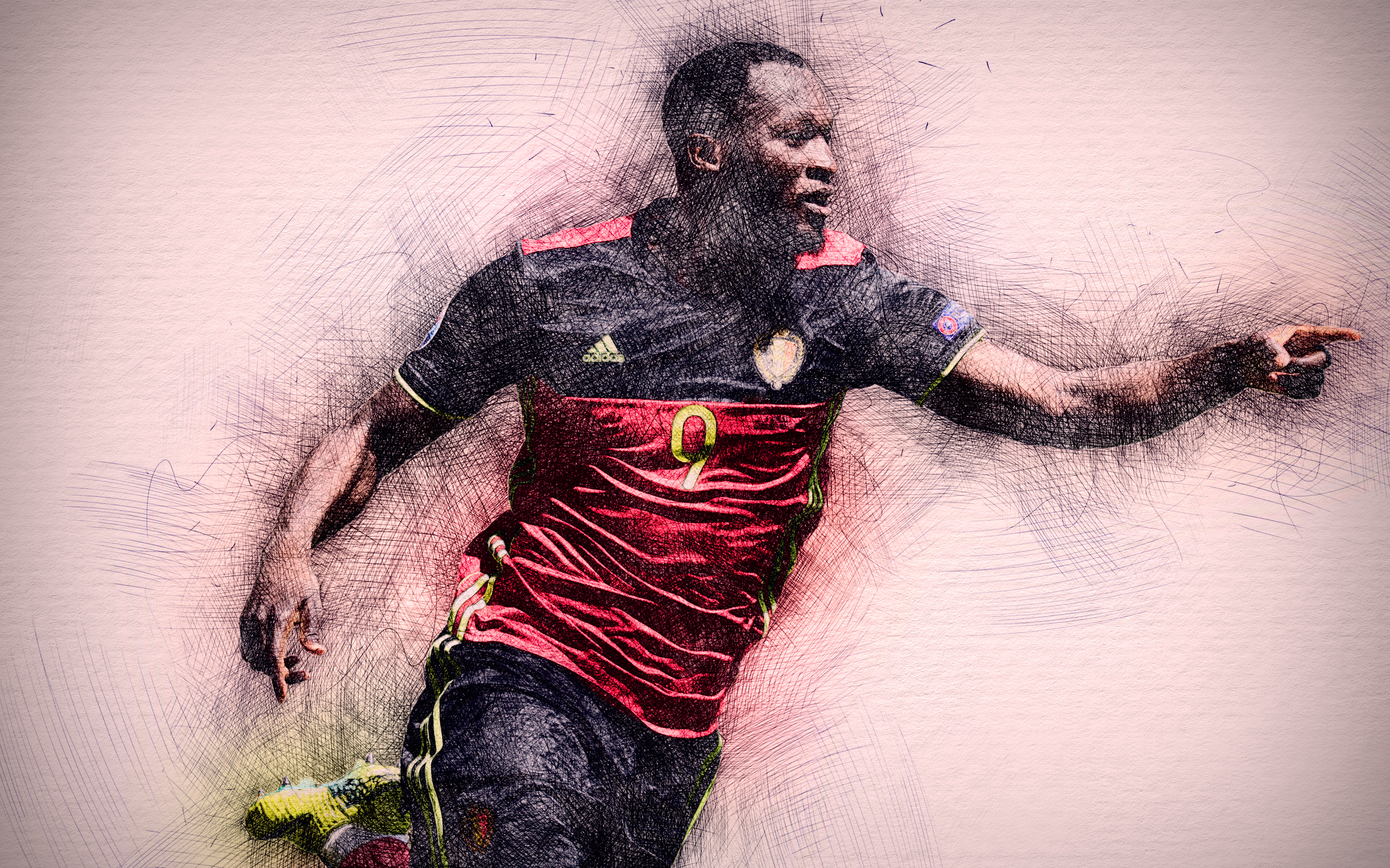 Download mobile wallpaper Sports, Soccer, Belgian, Romelu Lukaku for free.