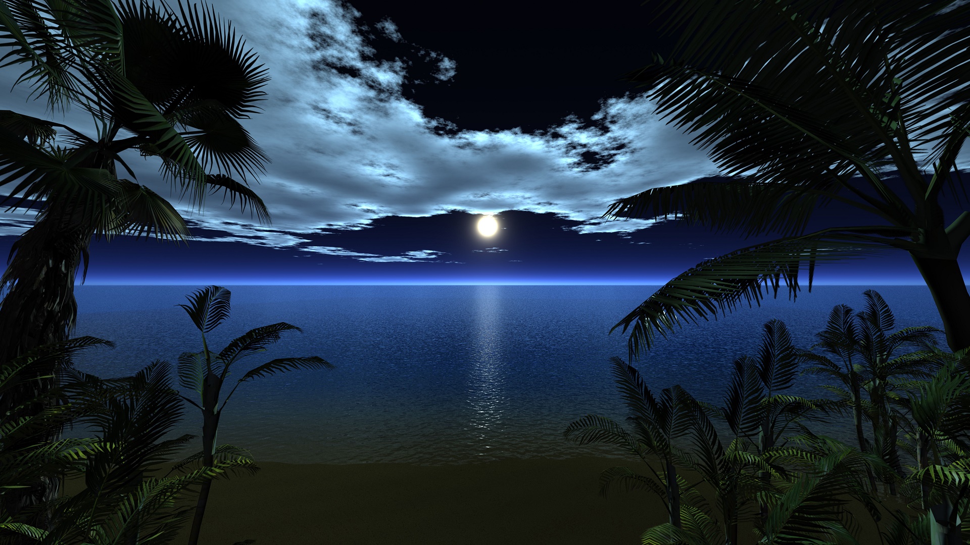 Free download wallpaper Ocean, Artistic on your PC desktop