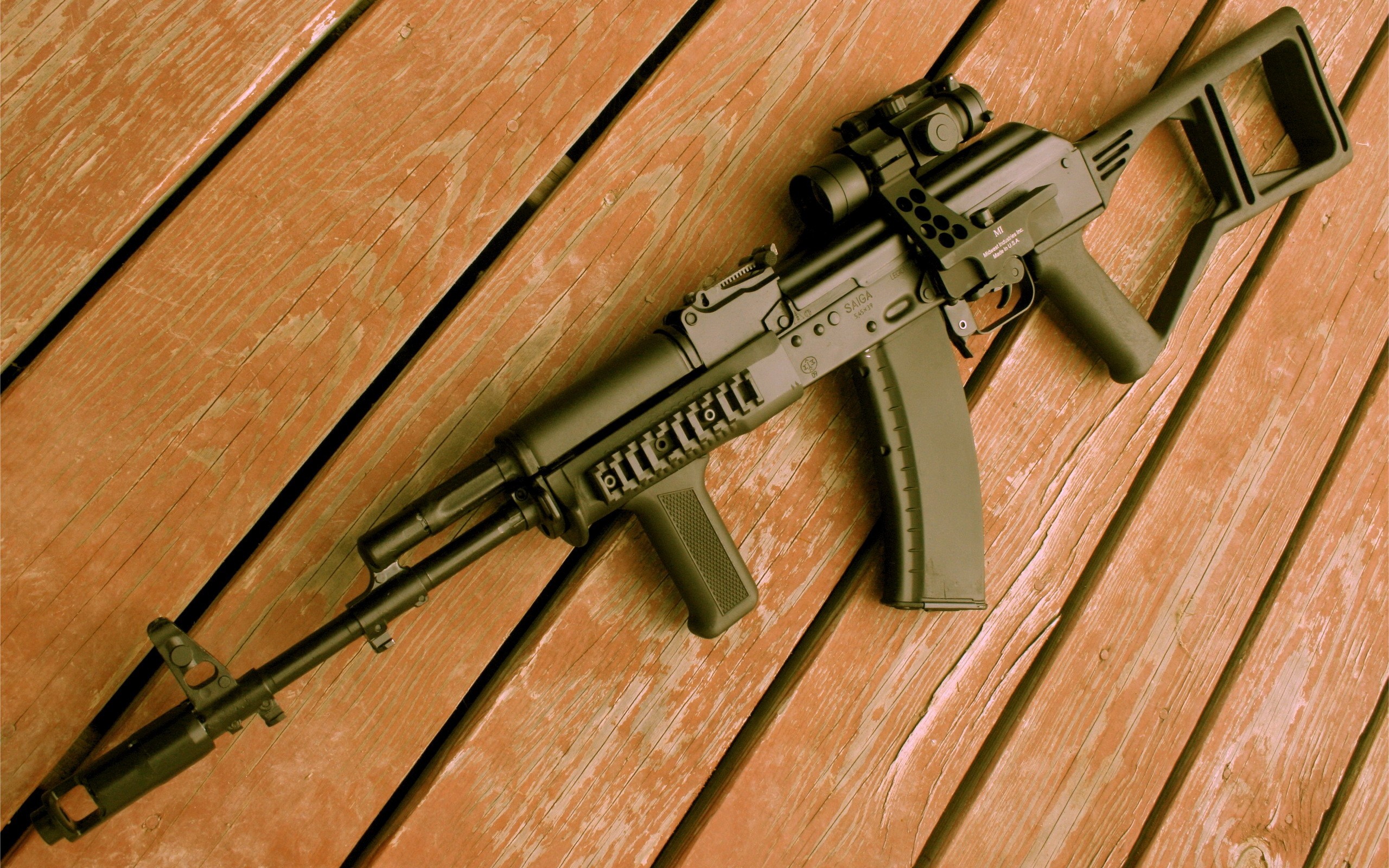 Die besten Saiga Ak 74-Hintergründe für den Telefonbildschirm