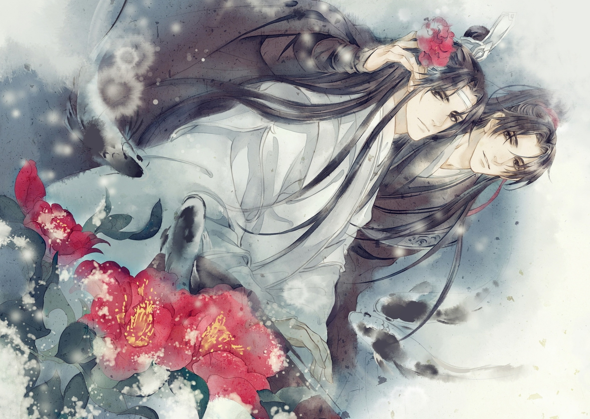 Download mobile wallpaper Anime, Lan Zhan, Wei Ying, Lan Wangji, Wei Wuxian, Mo Dao Zu Shi for free.