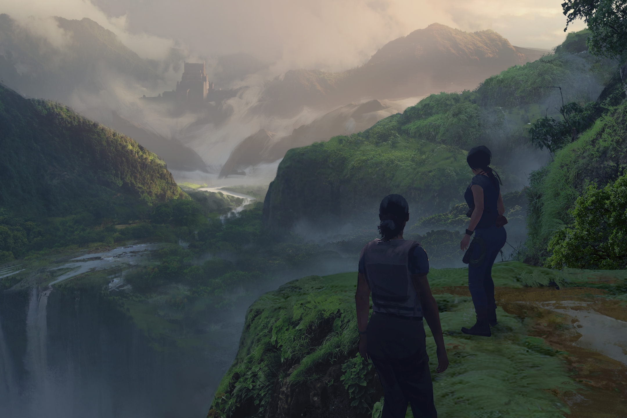 Download mobile wallpaper Uncharted, Video Game, Uncharted: The Lost Legacy for free.