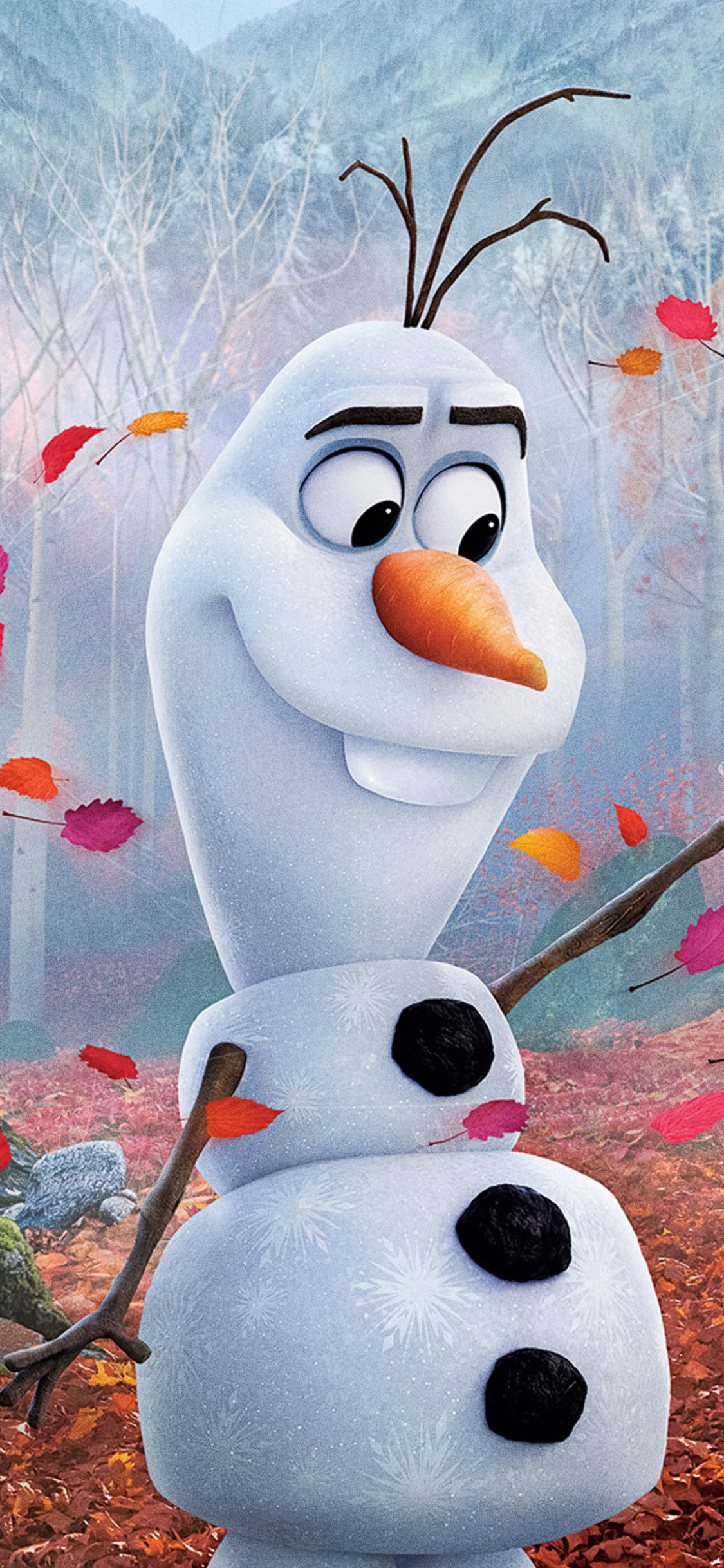 Download mobile wallpaper Movie, Olaf (Frozen), Frozen 2 for free.