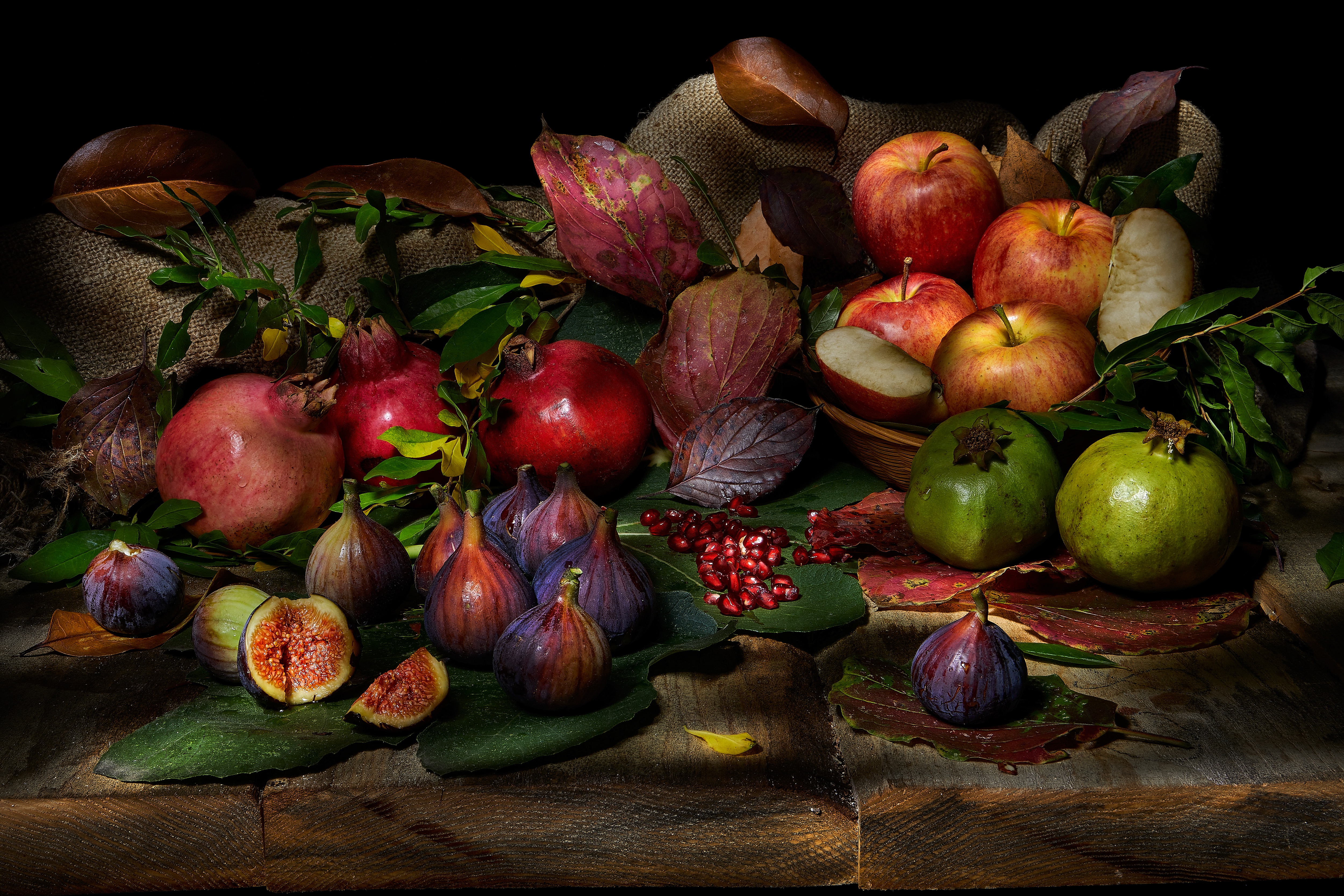 Descarga gratuita de fondo de pantalla para móvil de Frutas, Manzana, Fruta, Higo, Alimento, Bodegón.